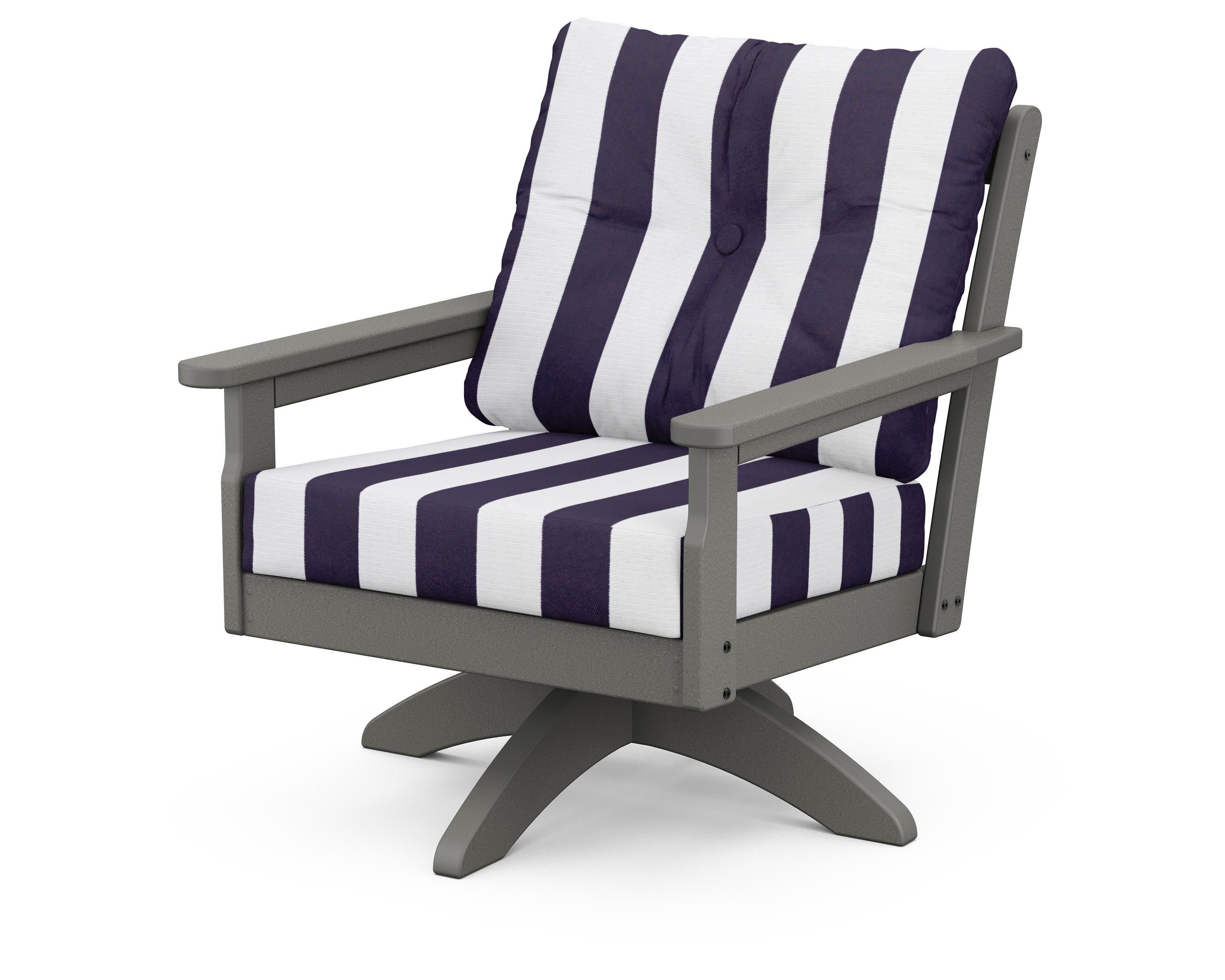 Vineyard Deep Seating Swivel Chair