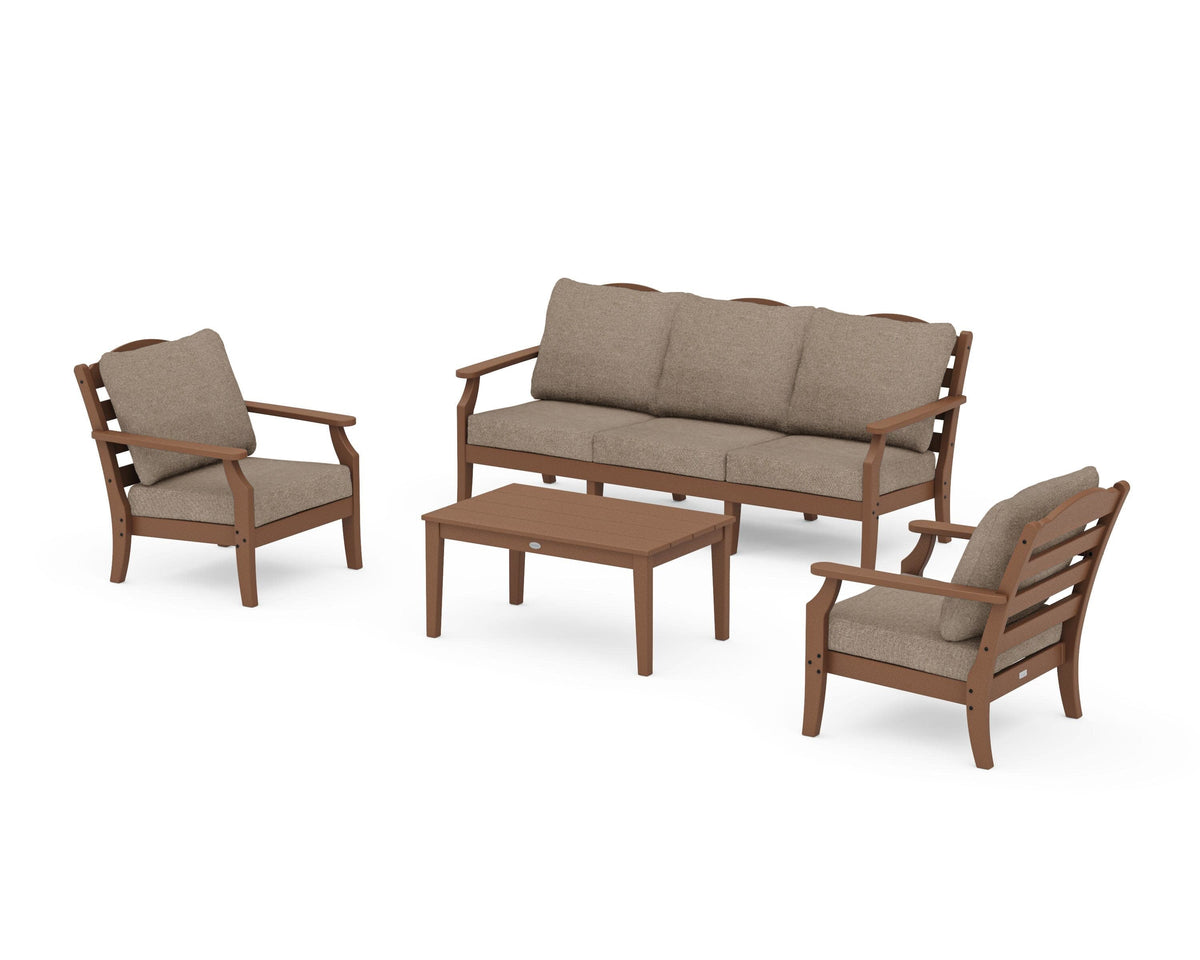 Savannah 4-Piece Deep Seating Set with Sofa