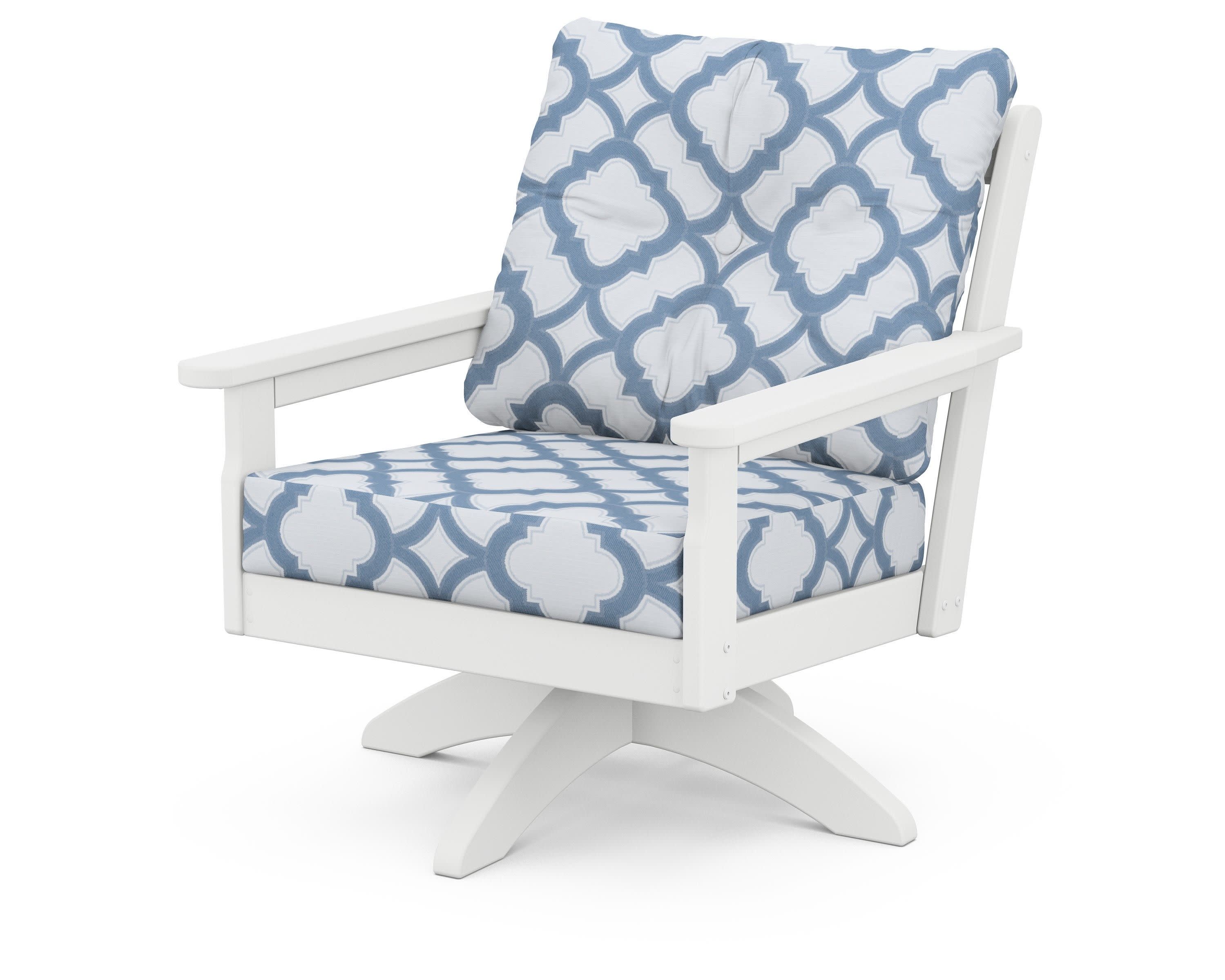 Vineyard Deep Seating Swivel Chair