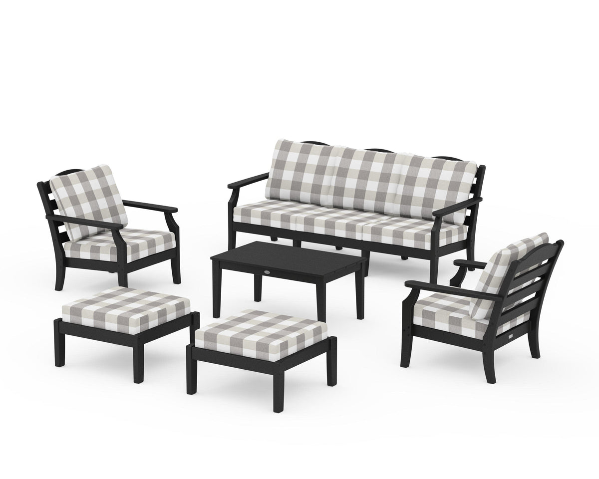 Savannah 6-Piece Lounge Sofa Set