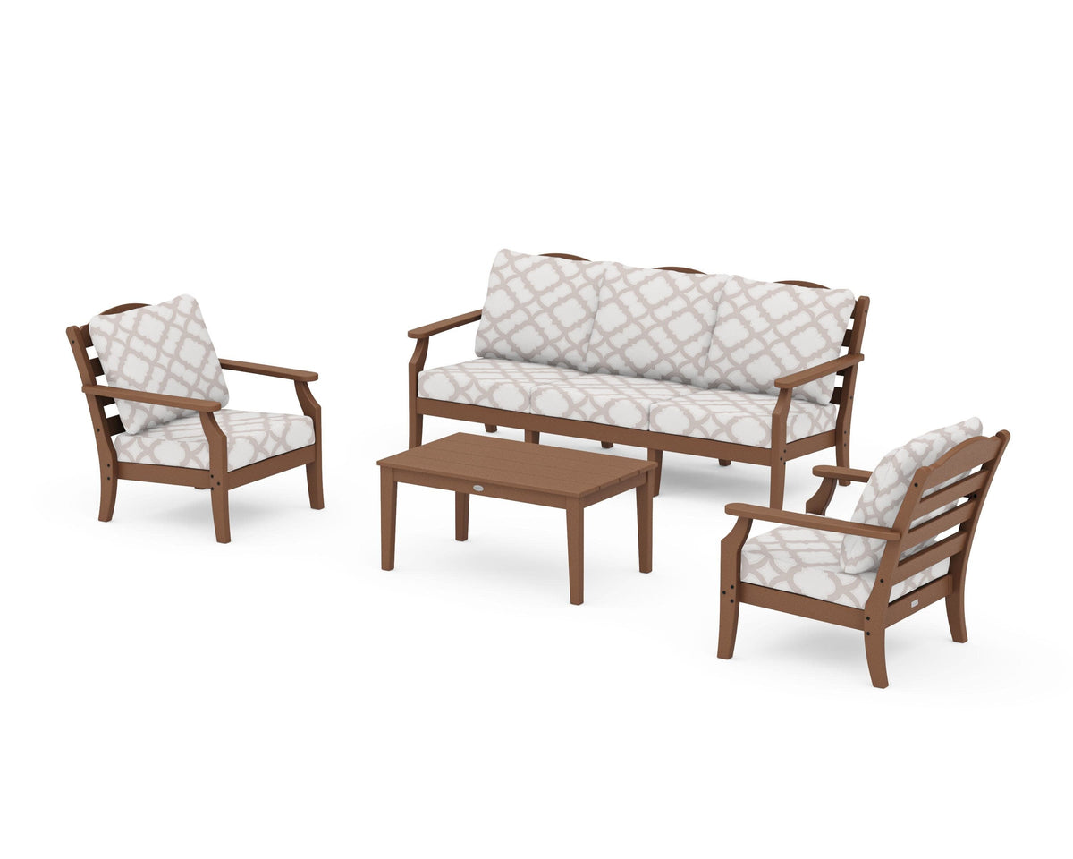 Savannah 4-Piece Deep Seating Set with Sofa