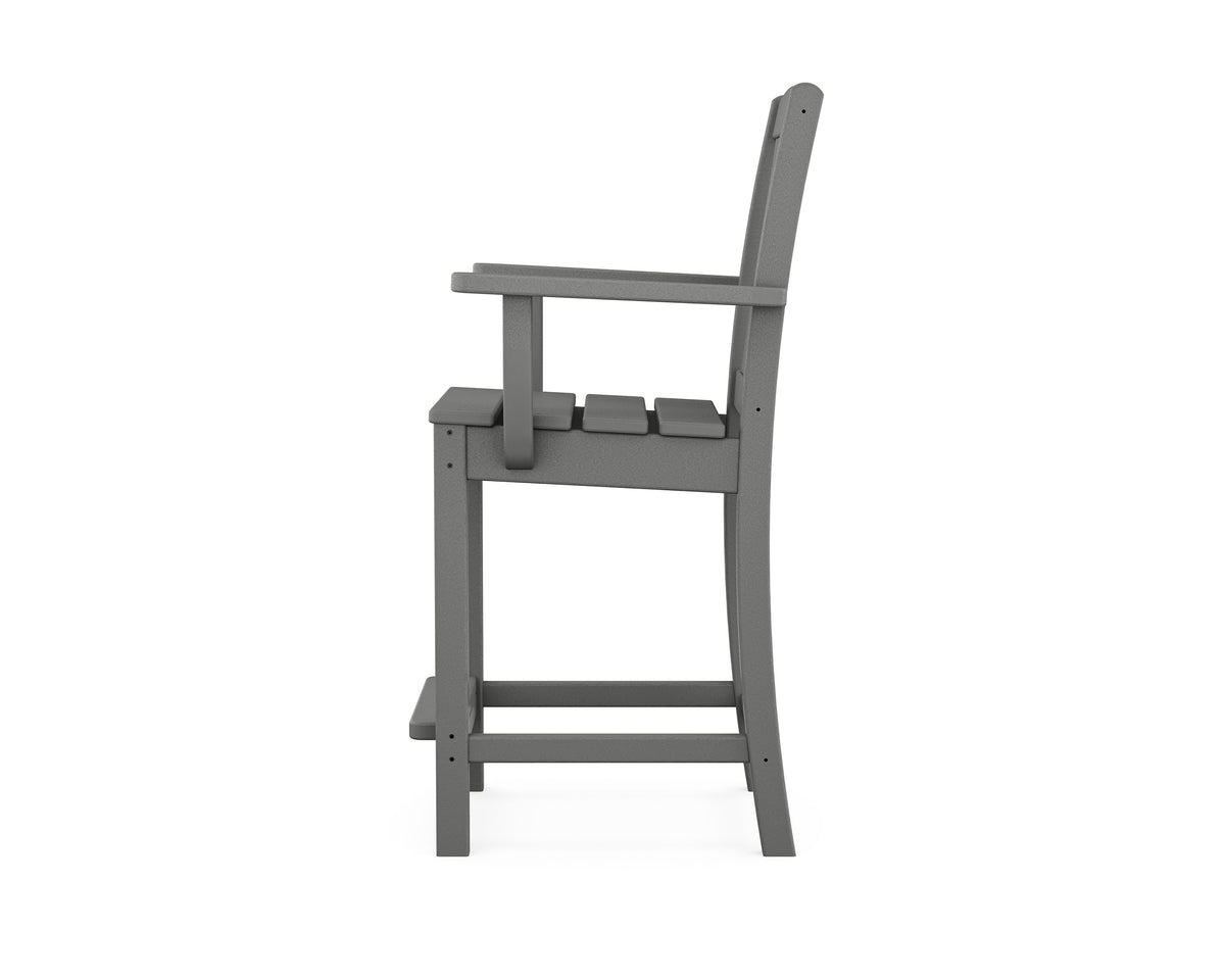 Mission Counter Arm Chair