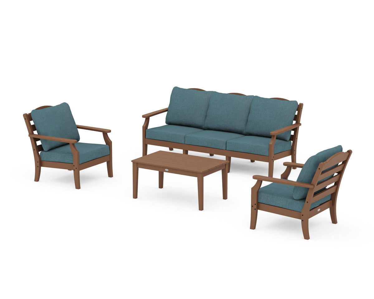 Savannah 4-Piece Deep Seating Set with Sofa