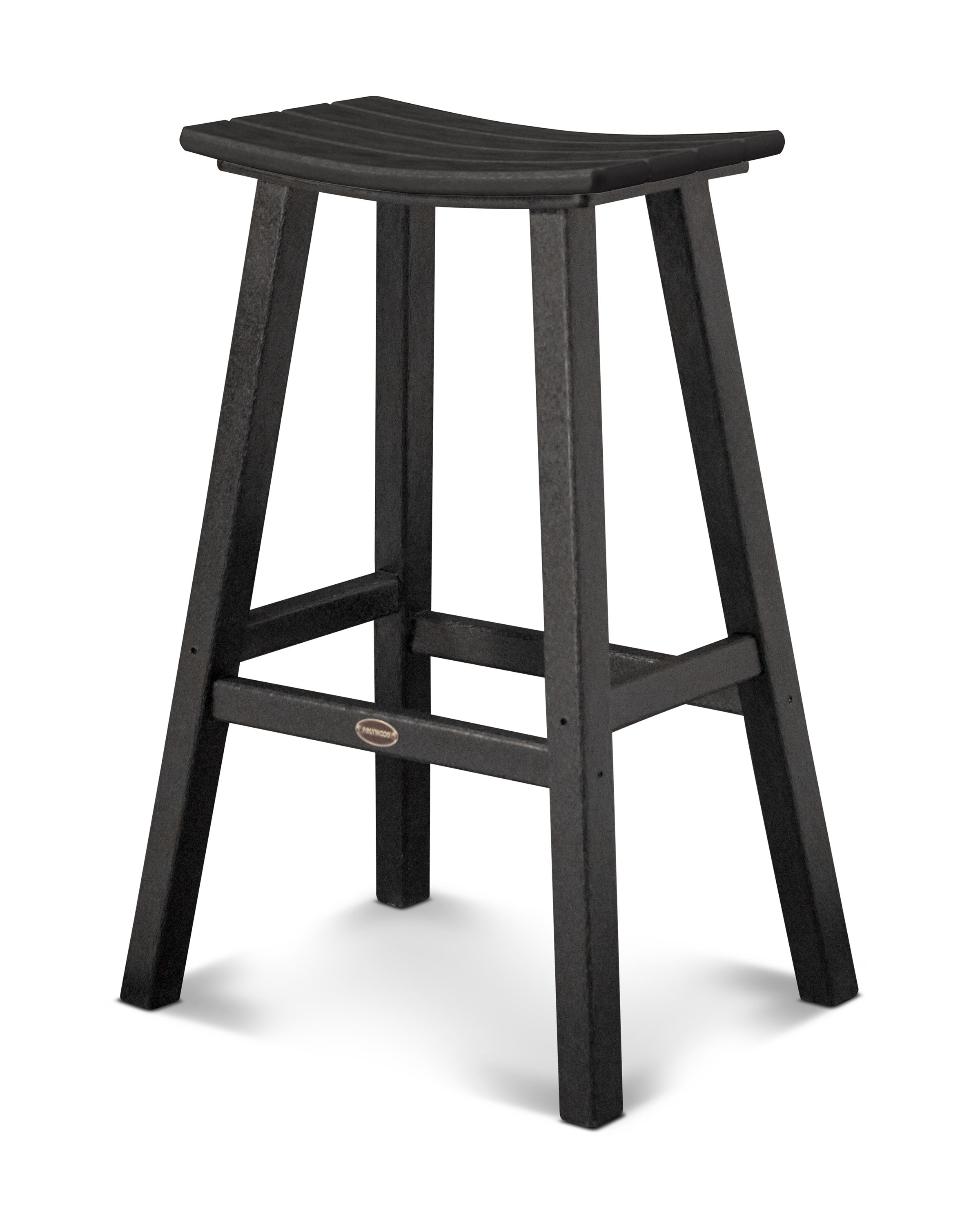 Traditional 30" Saddle Bar Stool