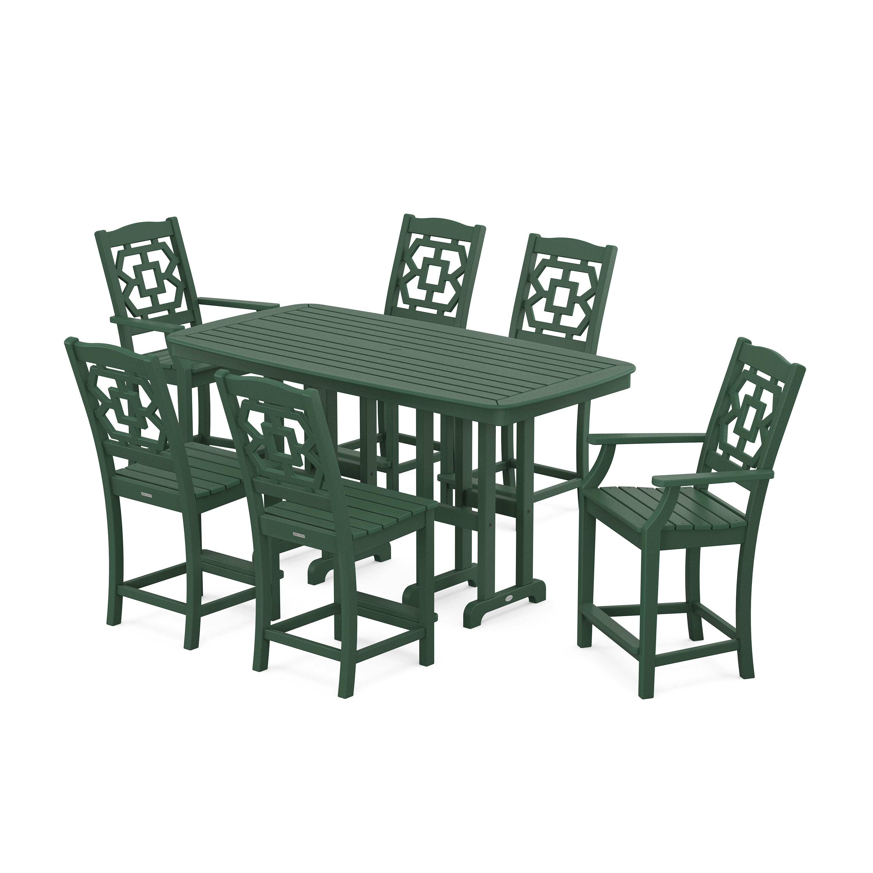 Chinoiserie 7-Piece Counter Set