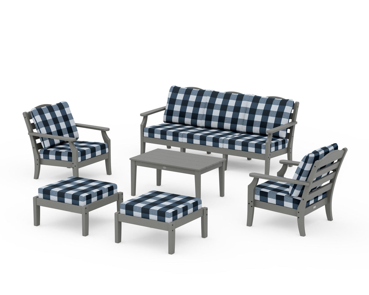 Savannah 6-Piece Lounge Sofa Set