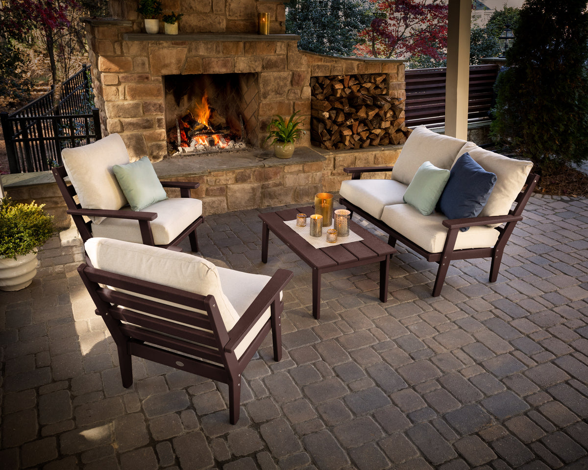 Grant Park 4-Piece Deep Seating Chair Set