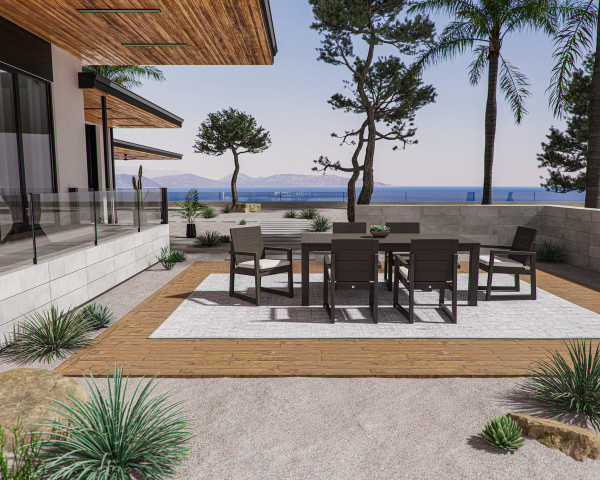 Elevate 7-Piece Parsons Table Dining Set