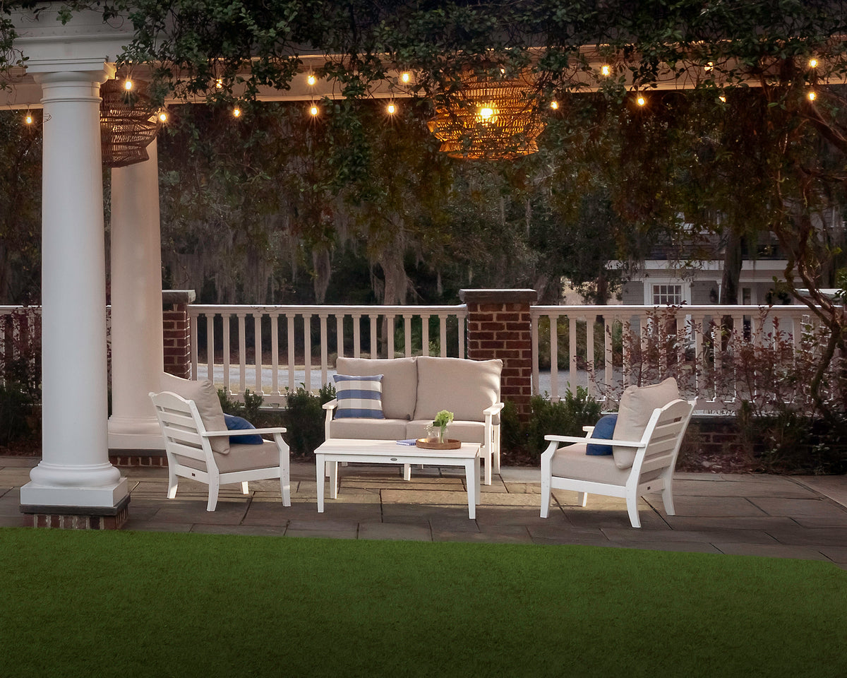 Savannah 4-Piece Deep Seating Set with Loveseat