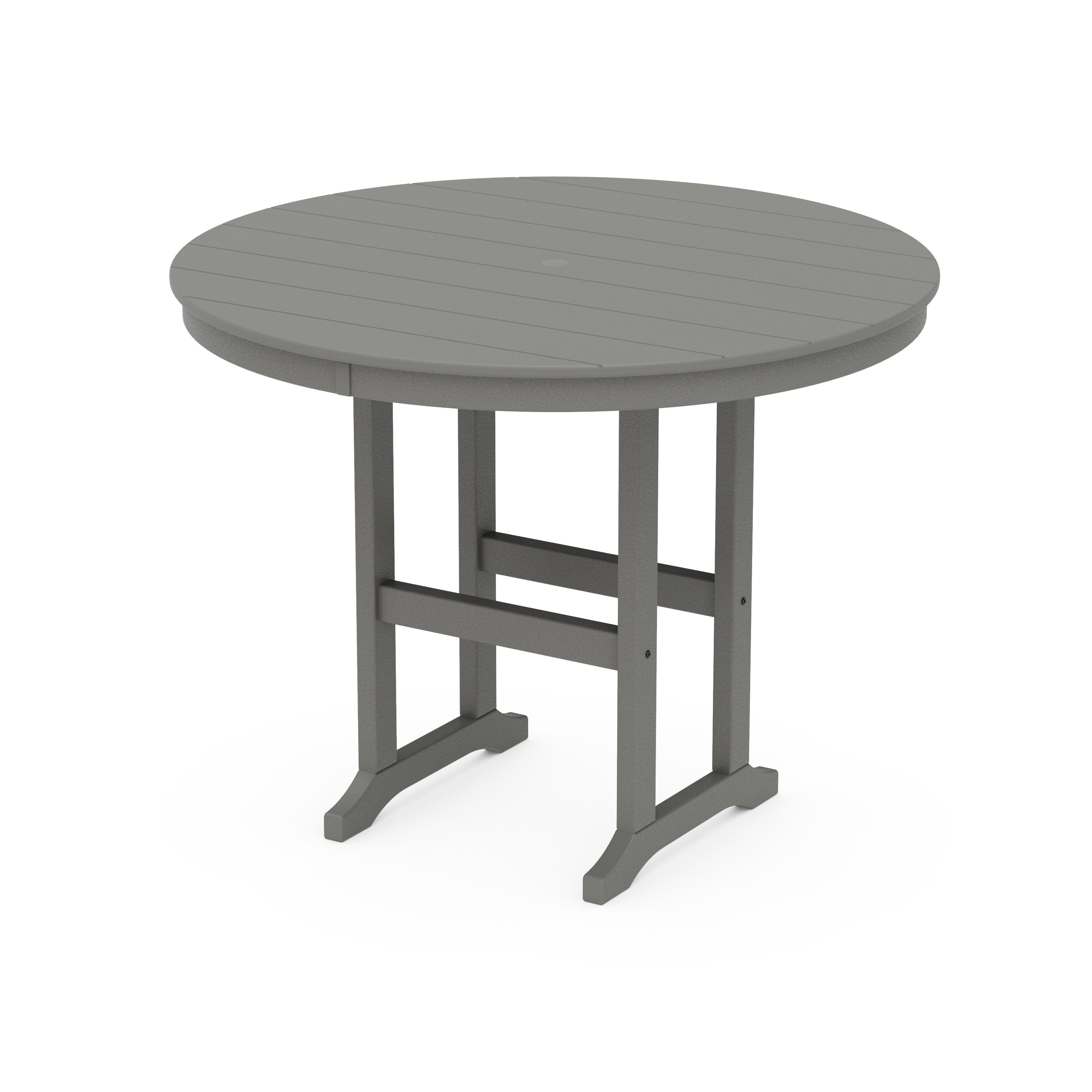 48" Round Farmhouse Counter Table