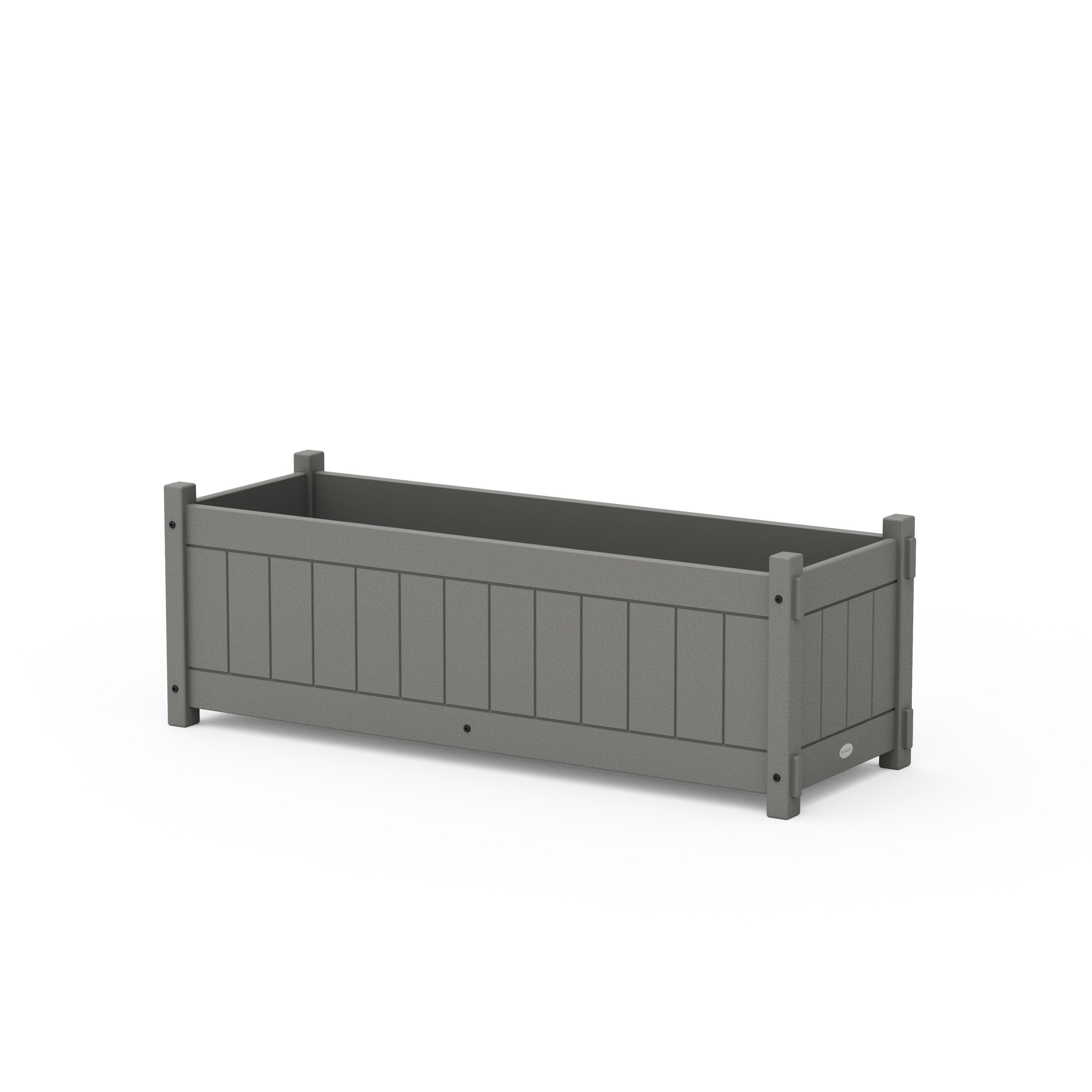 Vineyard Rectangle Triple Planter Box