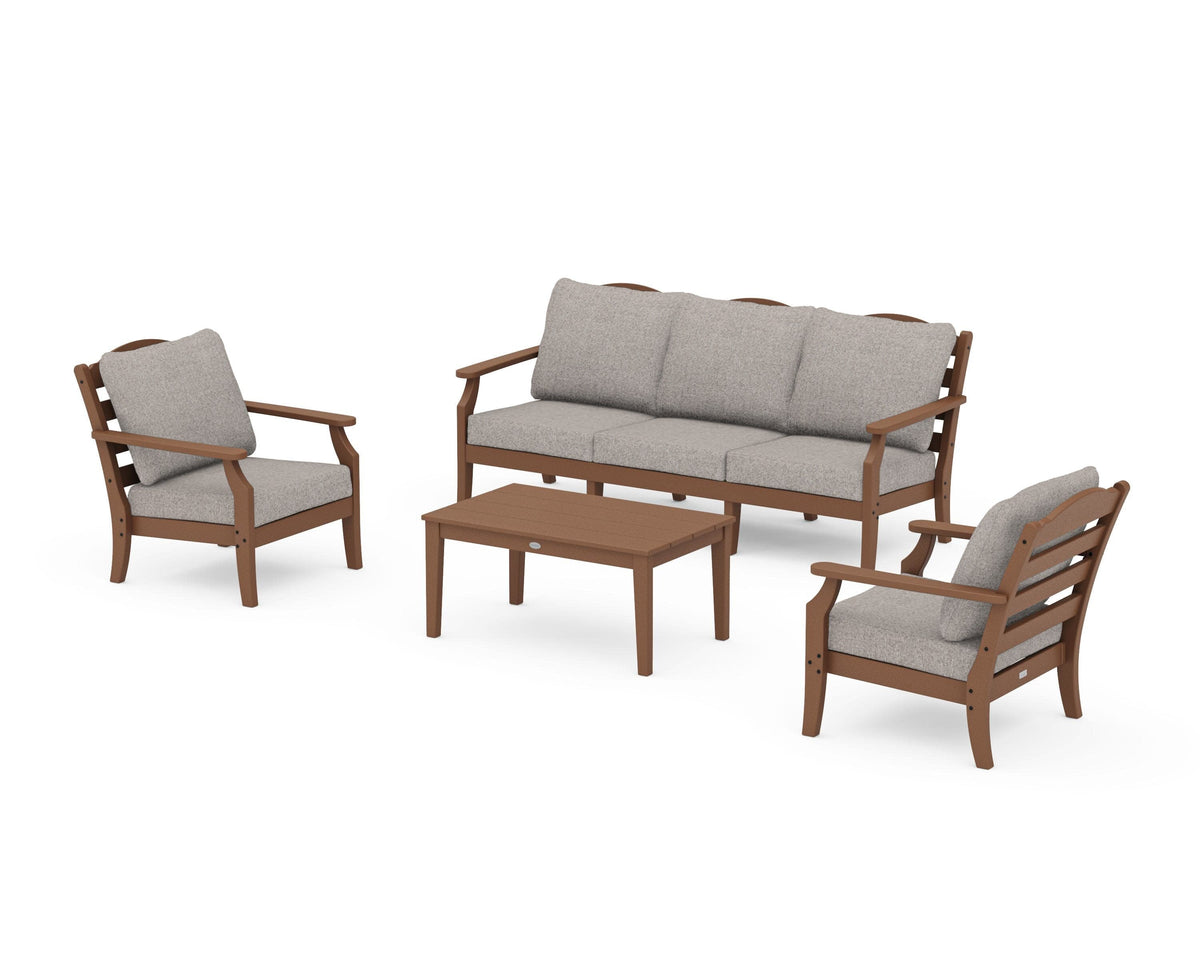 Savannah 4-Piece Deep Seating Set with Sofa
