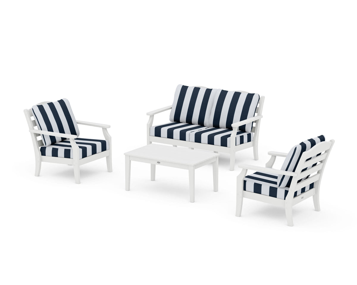 Savannah 4-Piece Deep Seating Set with Loveseat