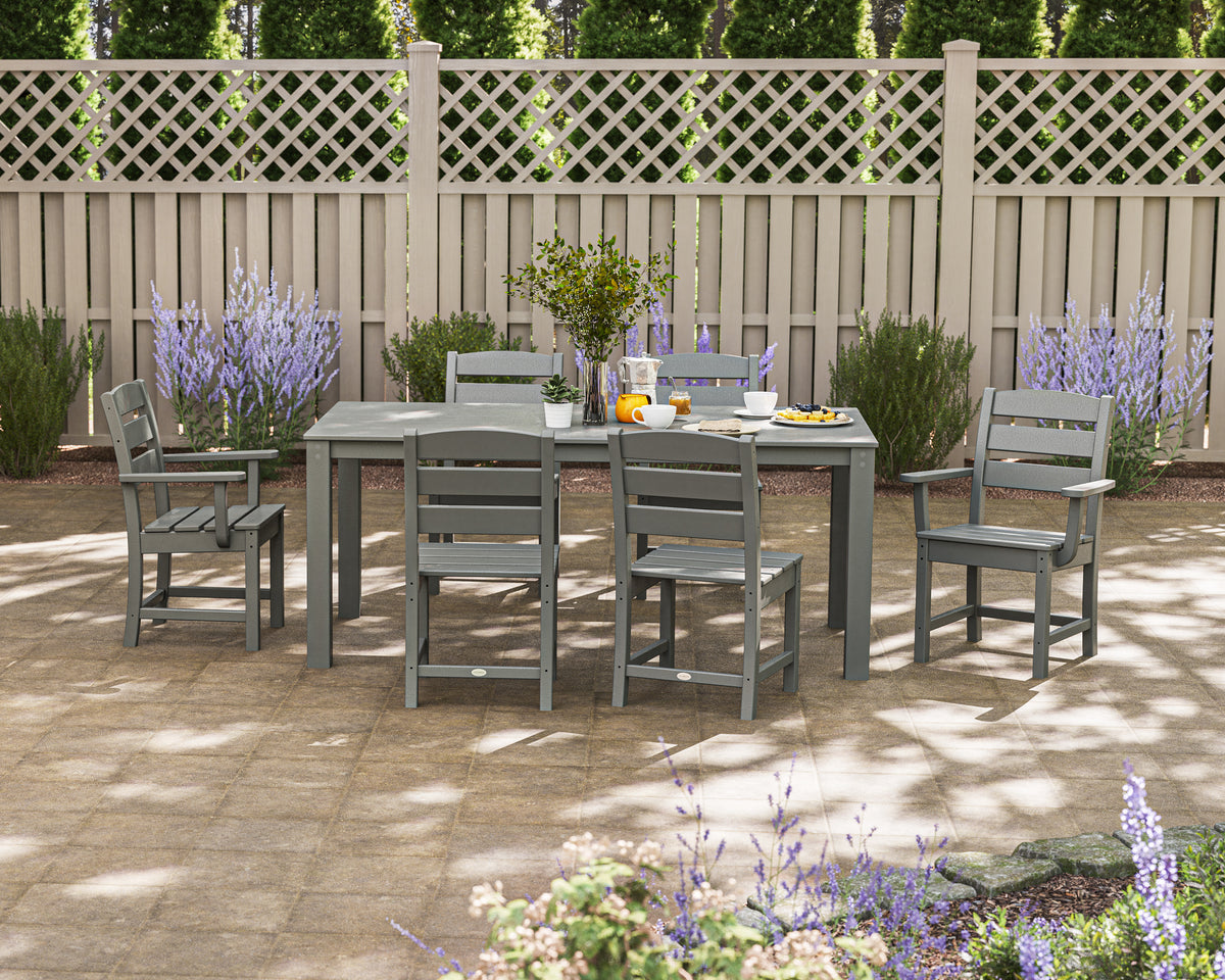 Lakeside 7-Piece Parsons Dining Set
