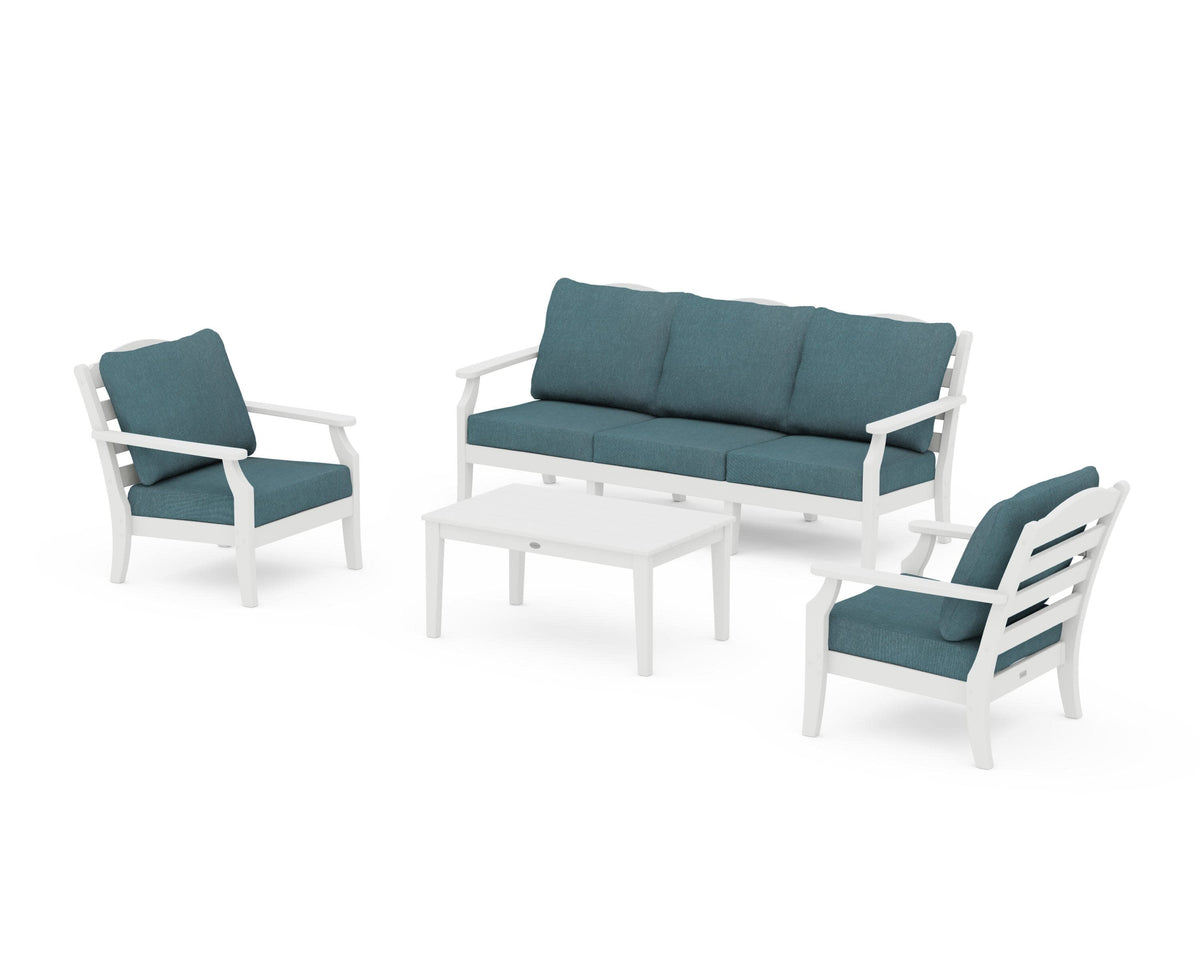 Savannah 4-Piece Deep Seating Set with Sofa