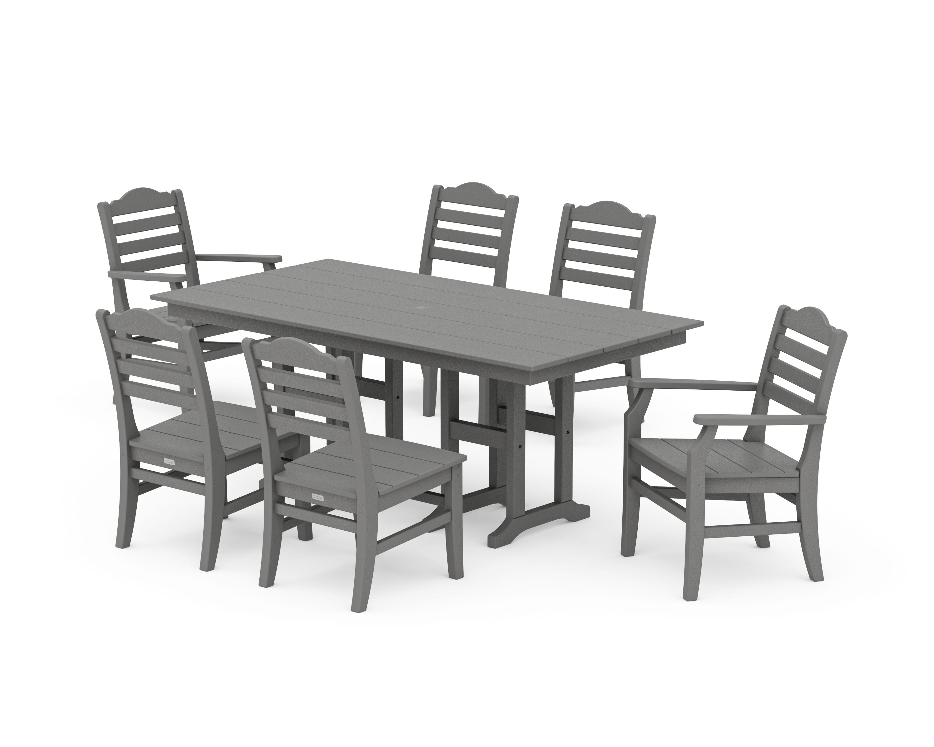 Savannah 7-Piece Farmhouse Dining Set
