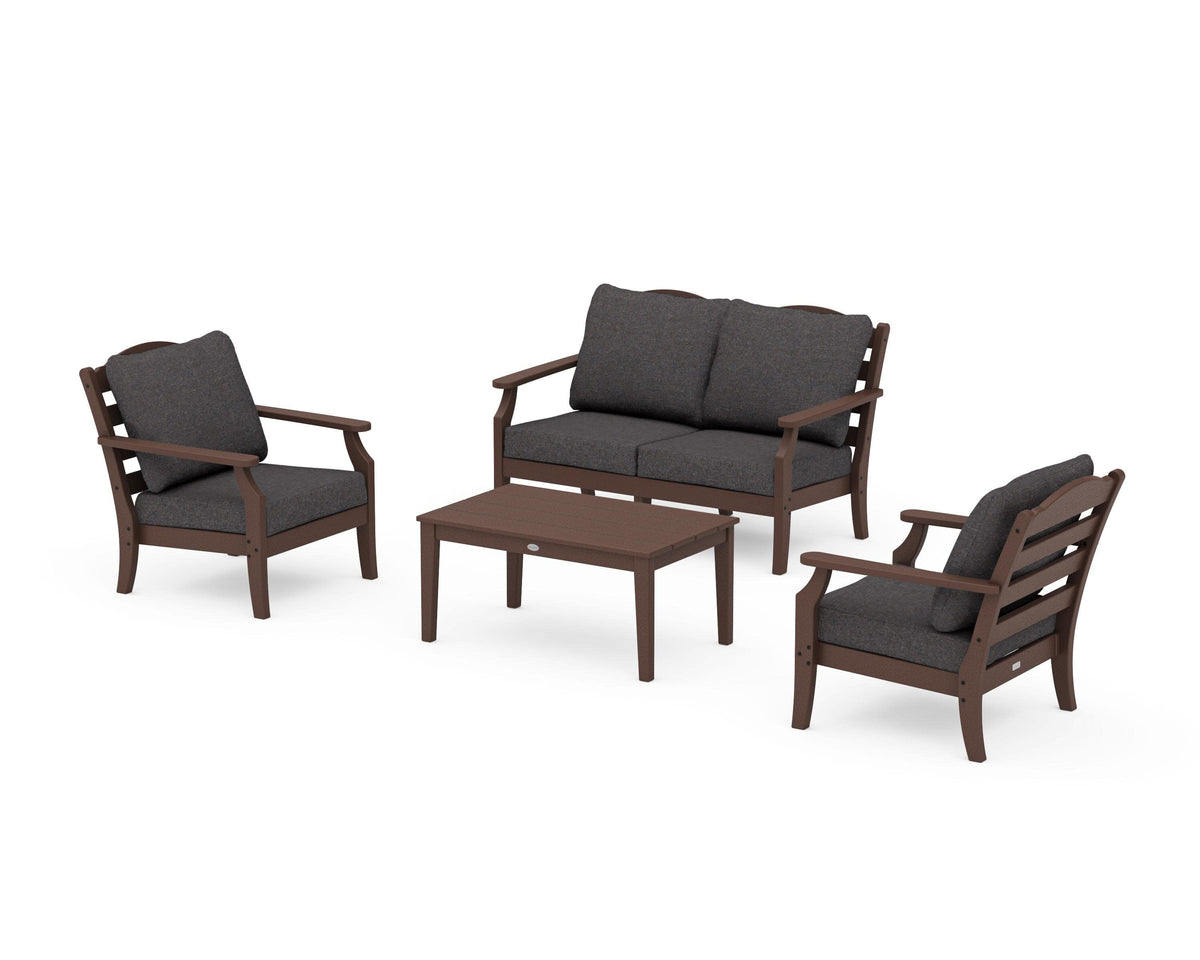 Savannah 4-Piece Deep Seating Set with Loveseat