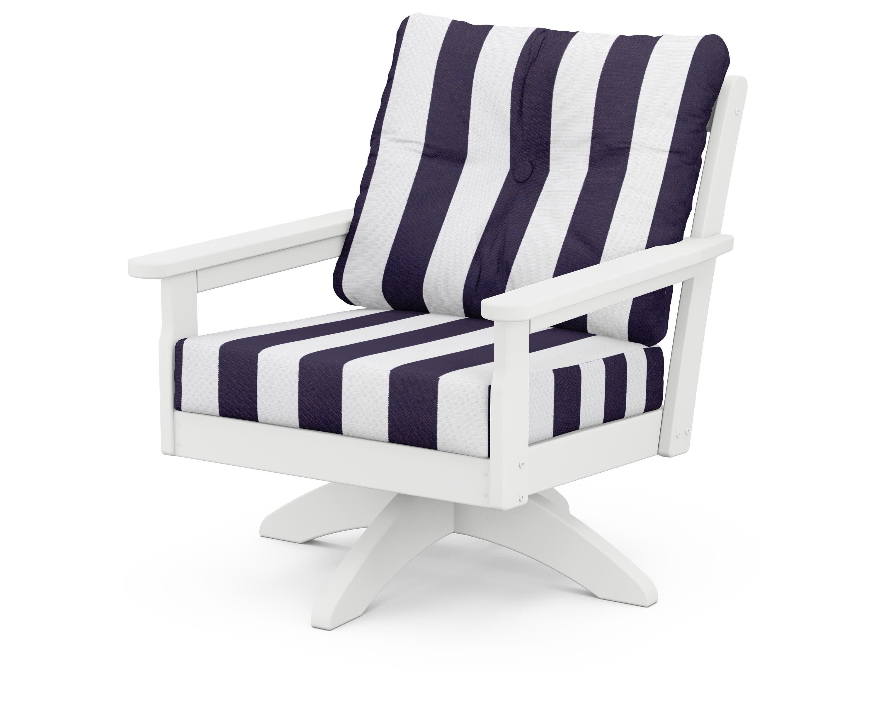 Vineyard Deep Seating Swivel Chair