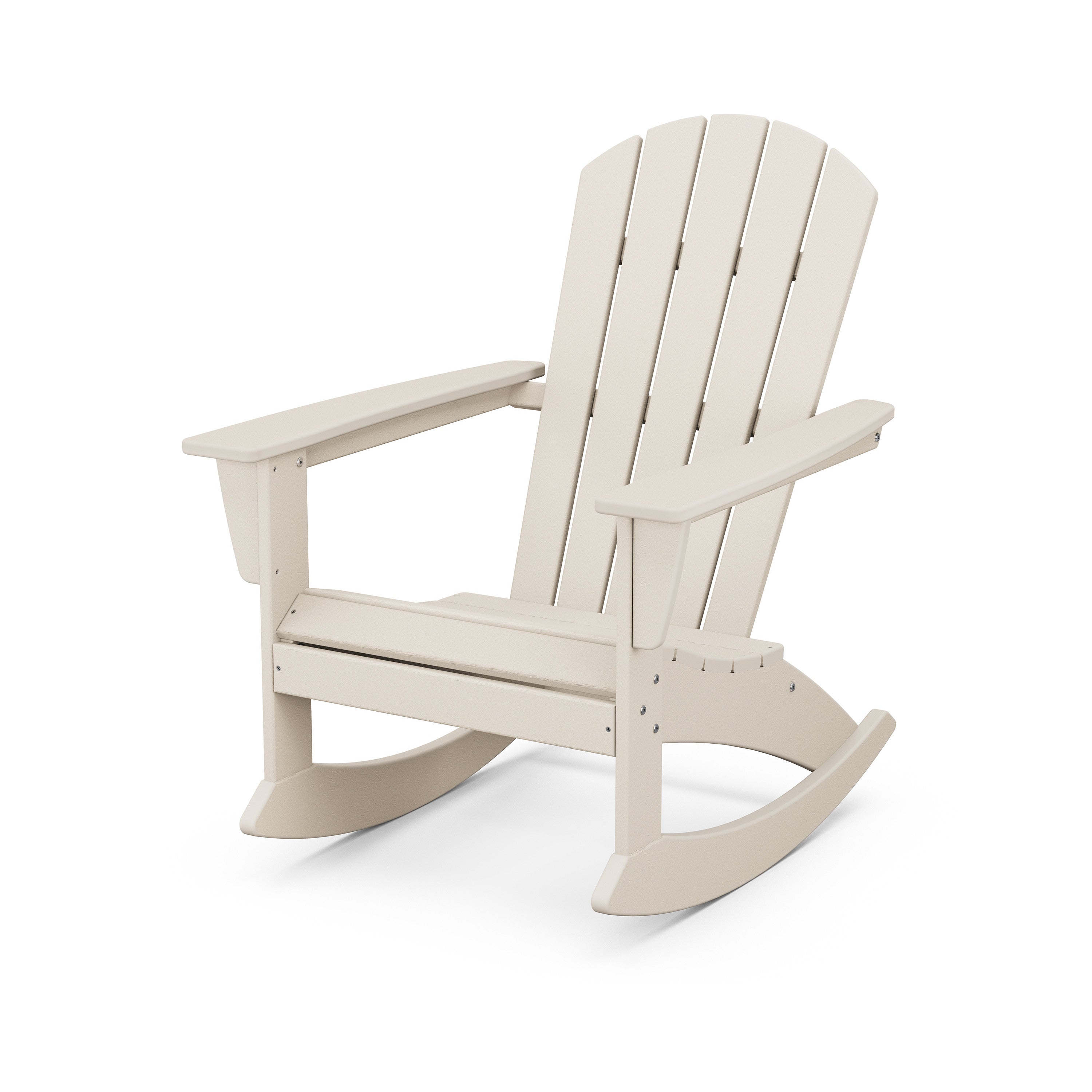 Nautical Adirondack Rocking Chair