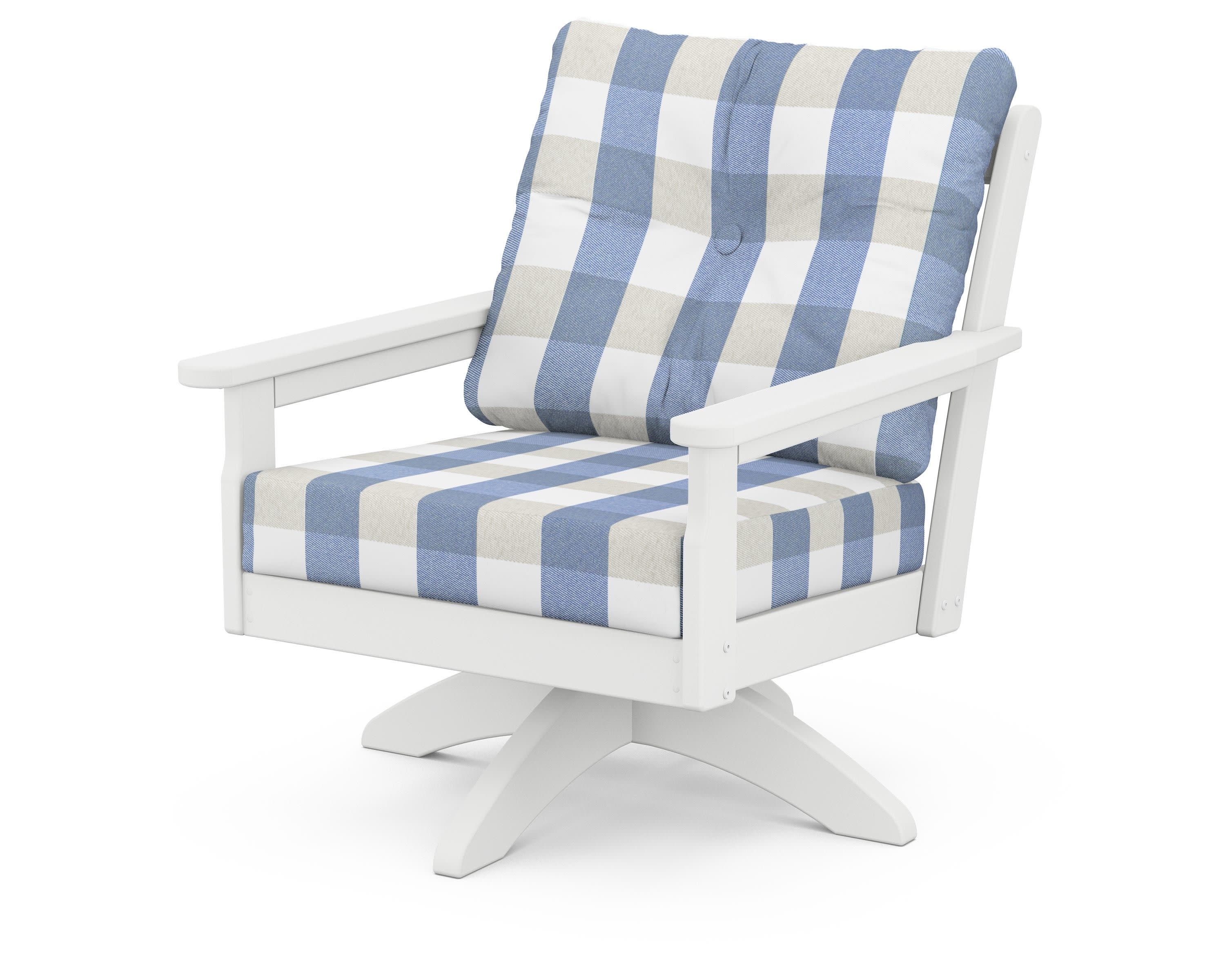 Vineyard Deep Seating Swivel Chair