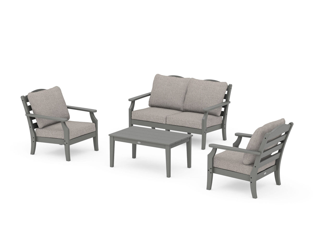 Savannah 4-Piece Deep Seating Set with Loveseat