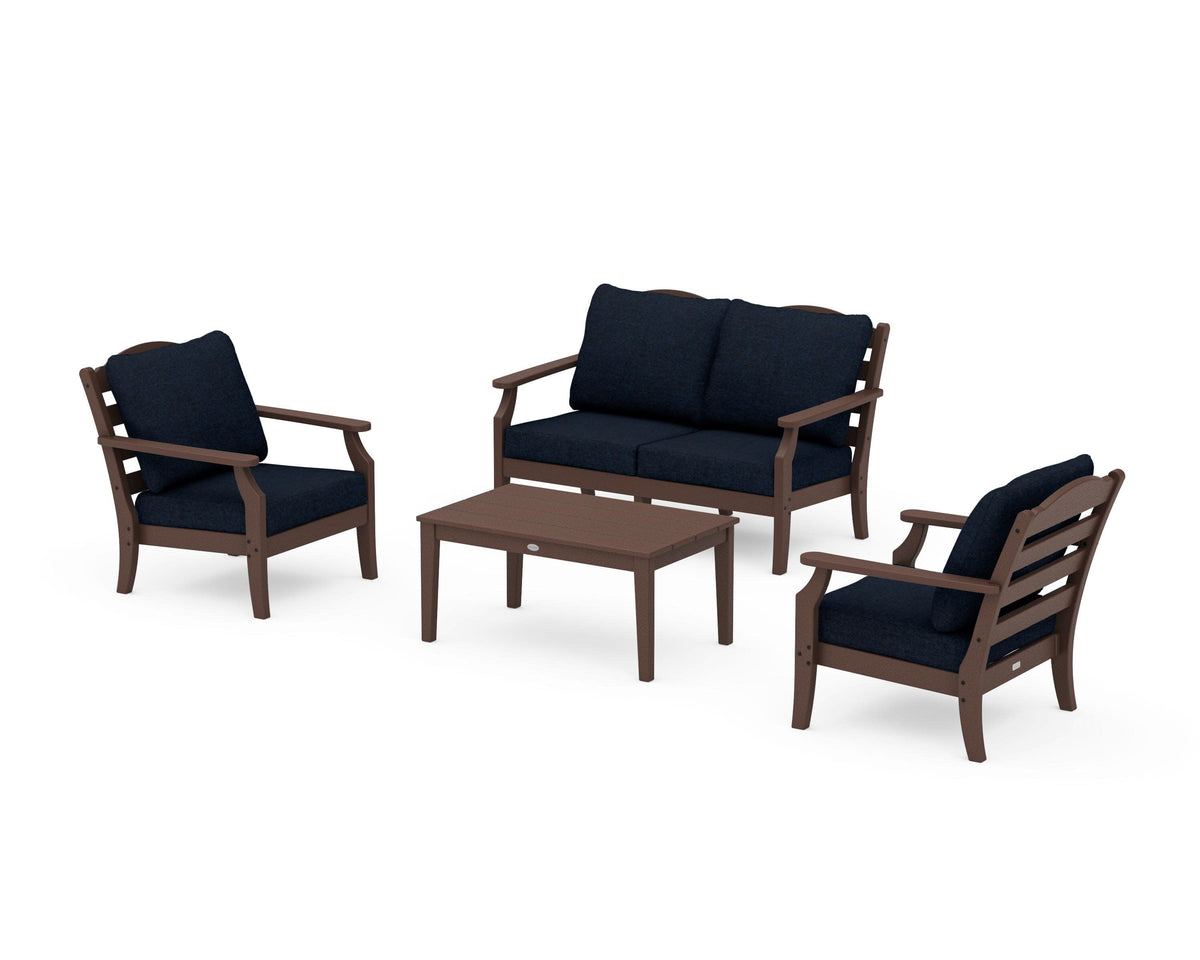 Savannah 4-Piece Deep Seating Set with Loveseat