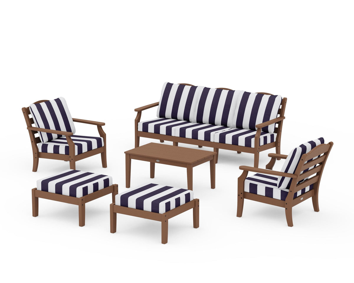 Savannah 6-Piece Lounge Sofa Set