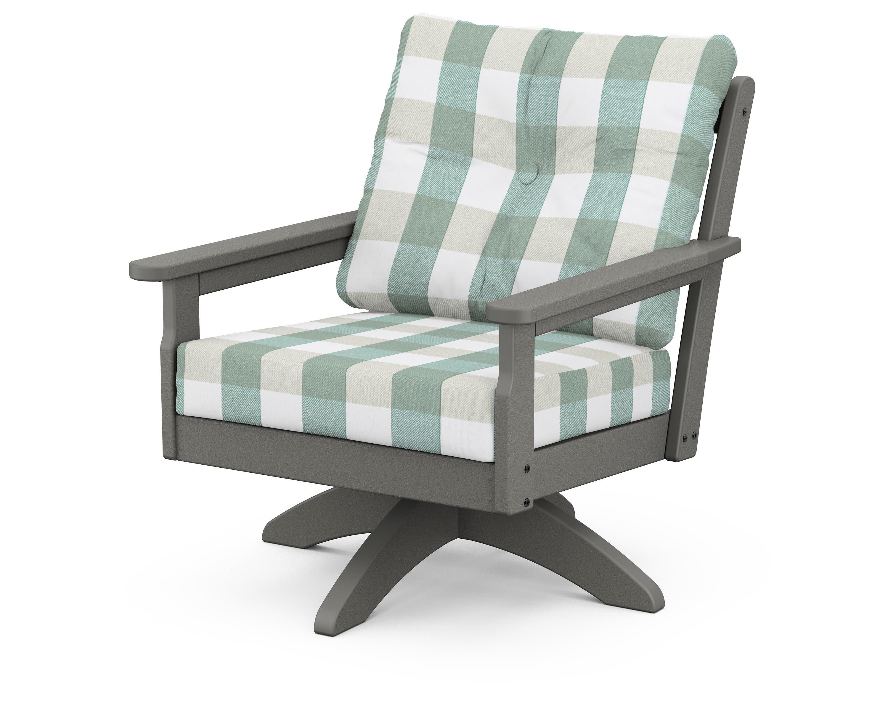 Vineyard Deep Seating Swivel Chair