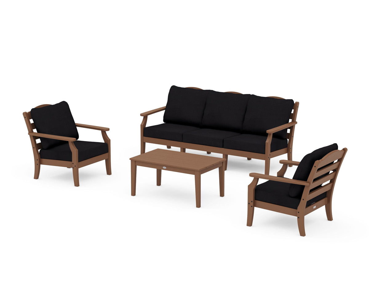 Savannah 4-Piece Deep Seating Set with Sofa