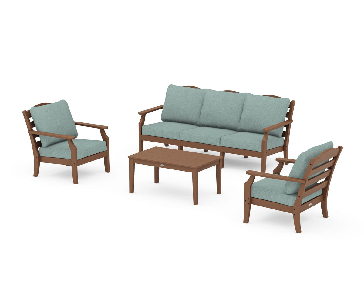 Savannah 4-Piece Deep Seating Set with Sofa