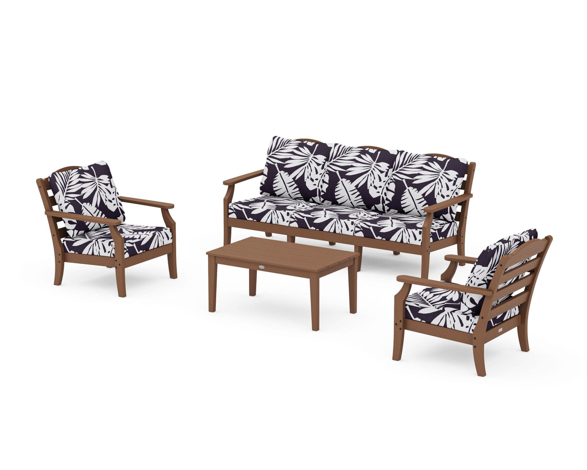 Savannah 4-Piece Deep Seating Set with Sofa