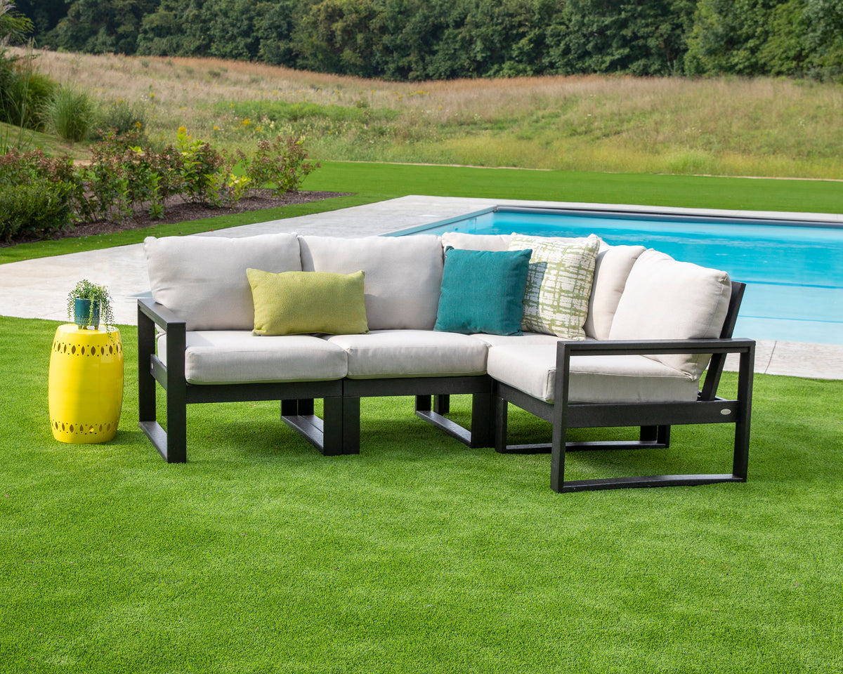 EDGE 4-Piece Modular Deep Seating Set