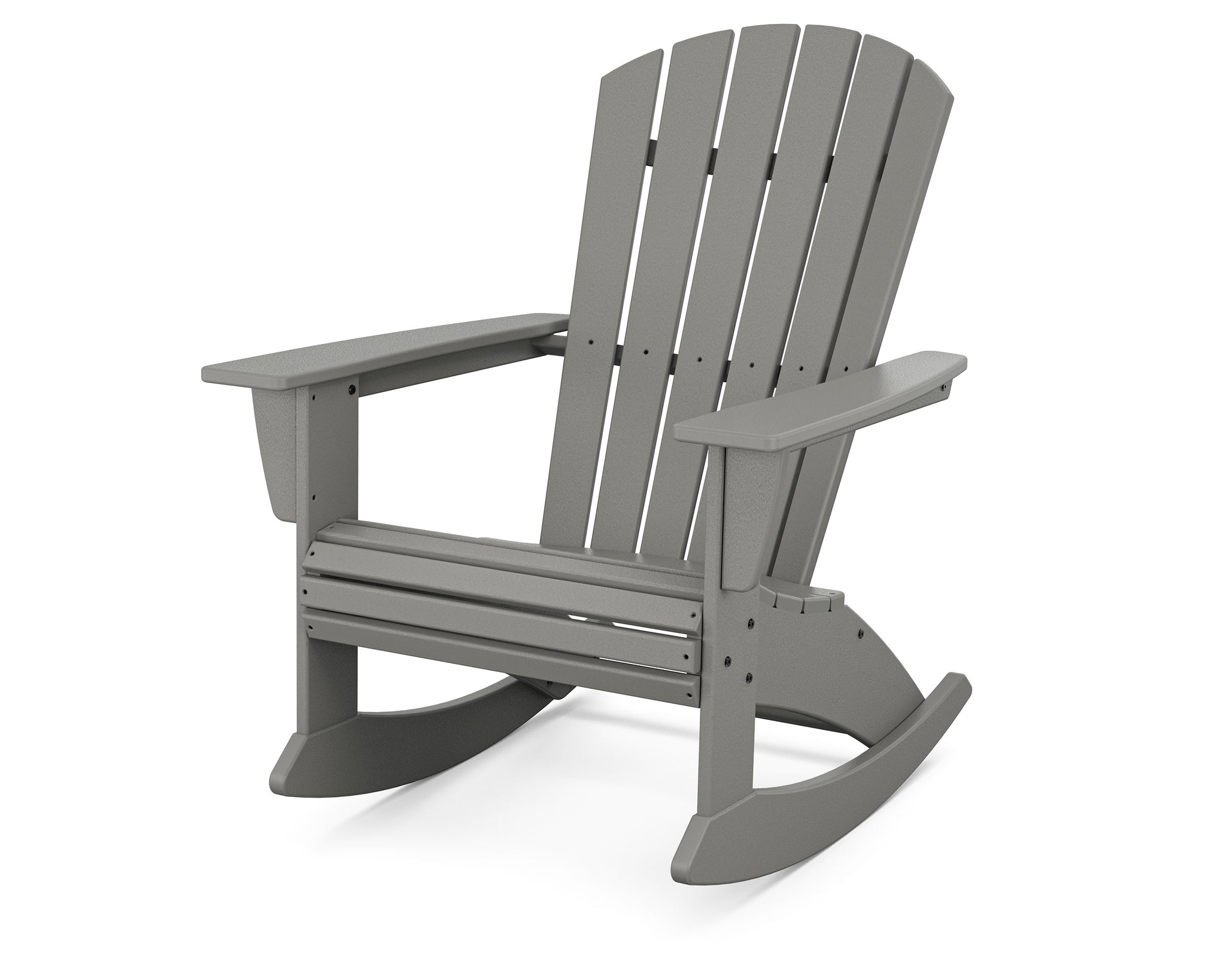 Nautical Curveback Adirondack Rocking Chair