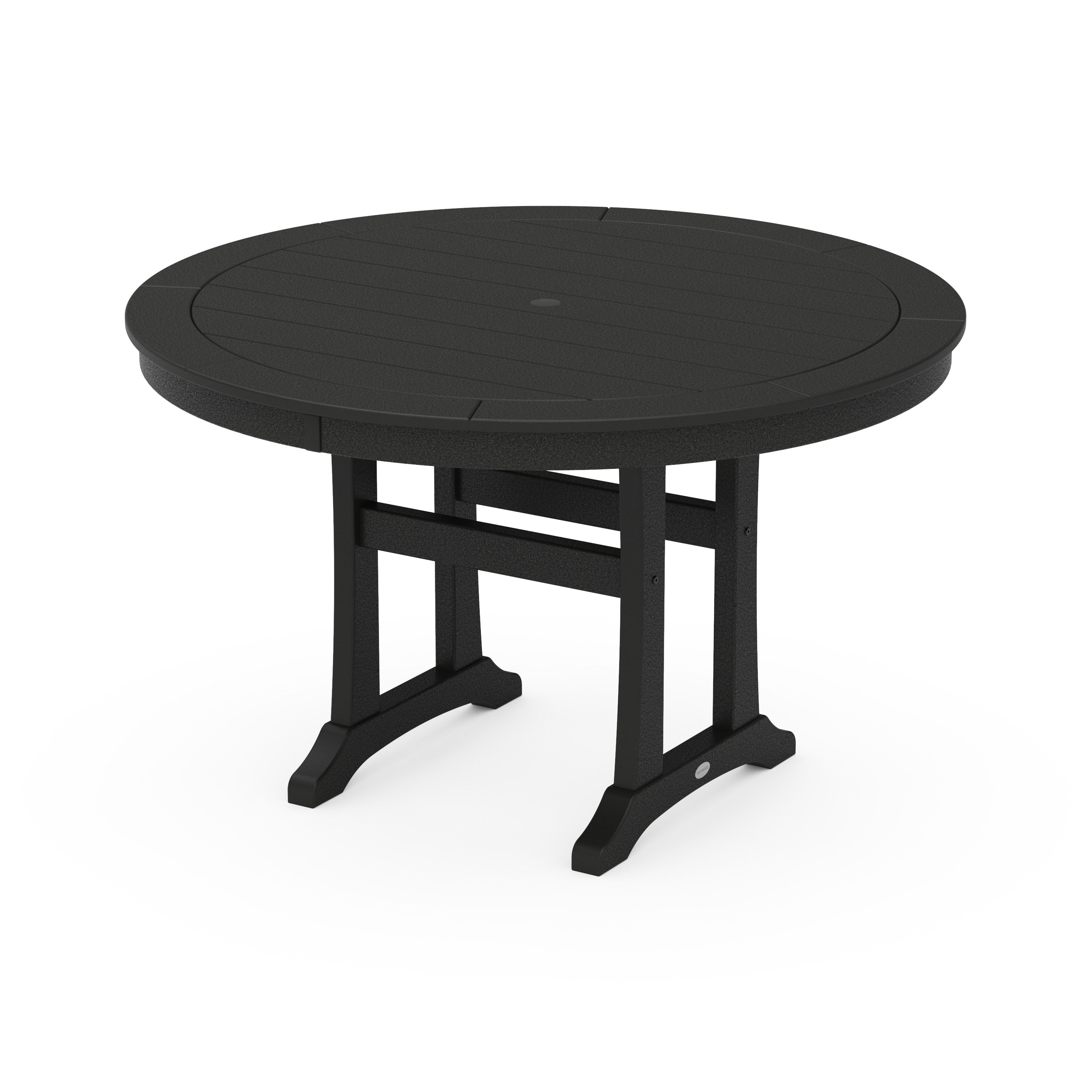 Nautical Trestle 48" Round Dining Table