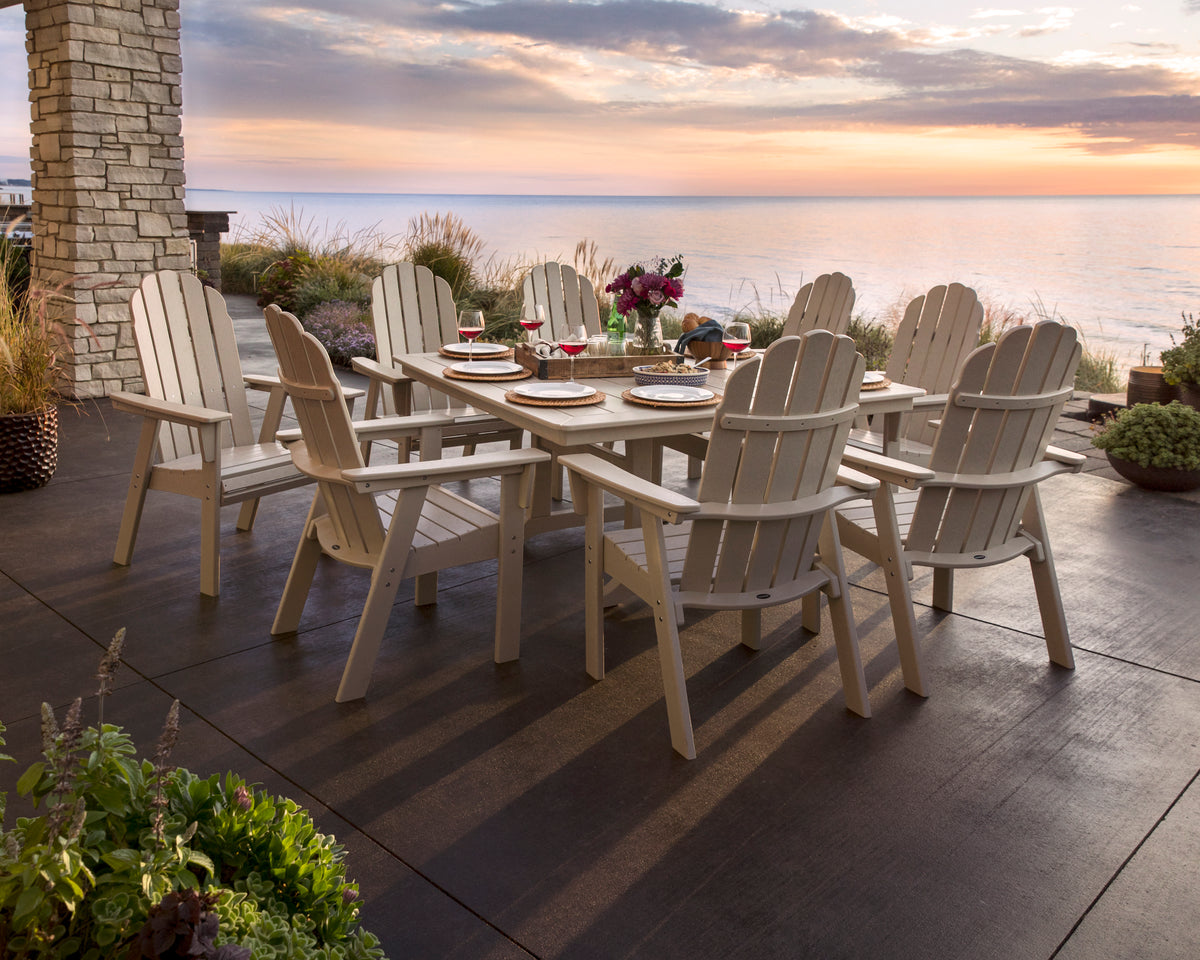 Vineyard Curveback Upright Adirondack Chair