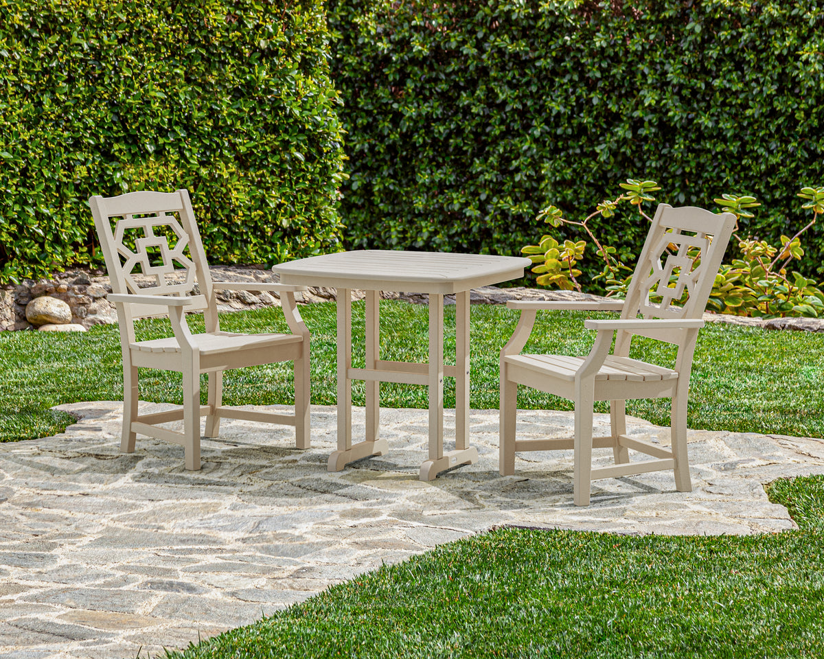 Chinoiserie 3-Piece Dining Set
