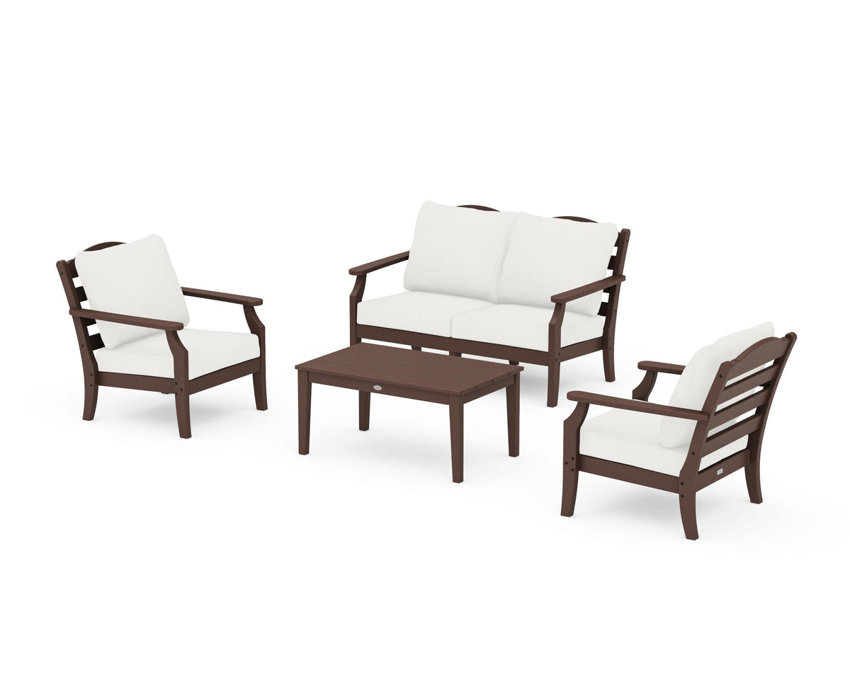 Savannah 4-Piece Deep Seating Set with Loveseat