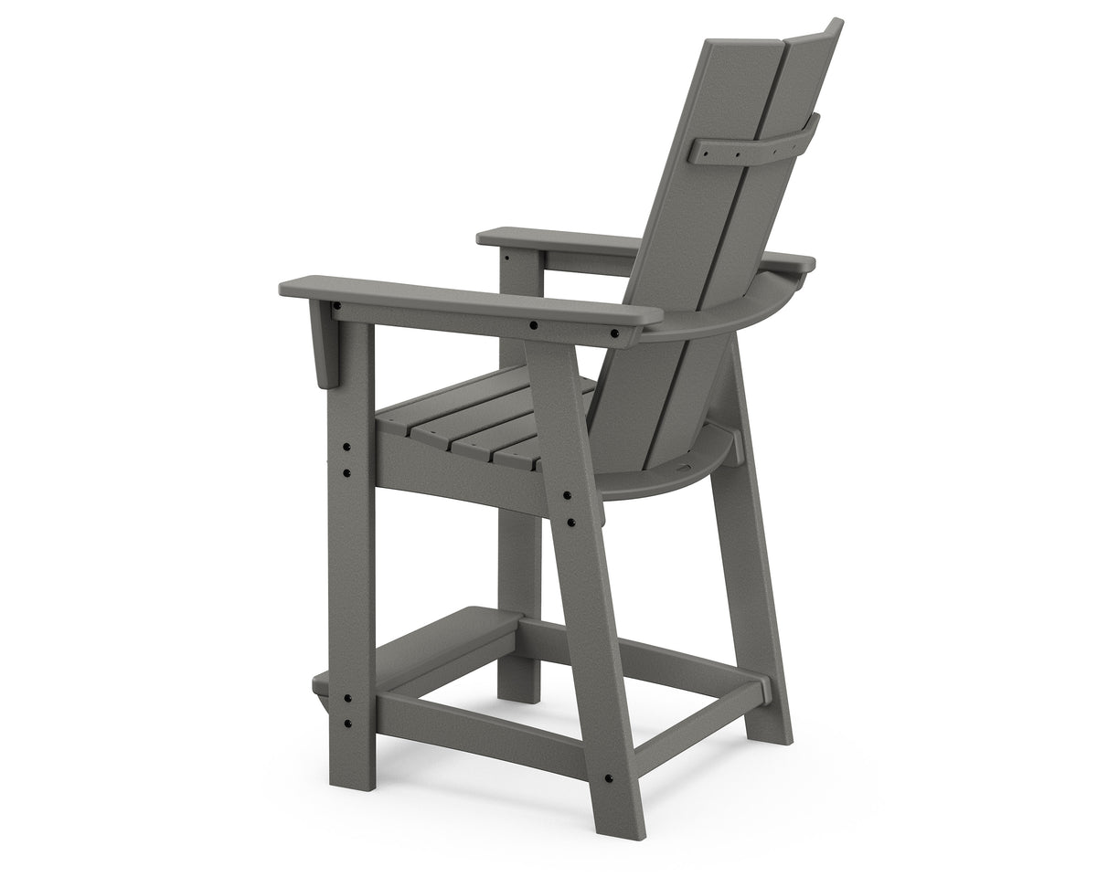 Modern Curveback Adirondack Counter Chair