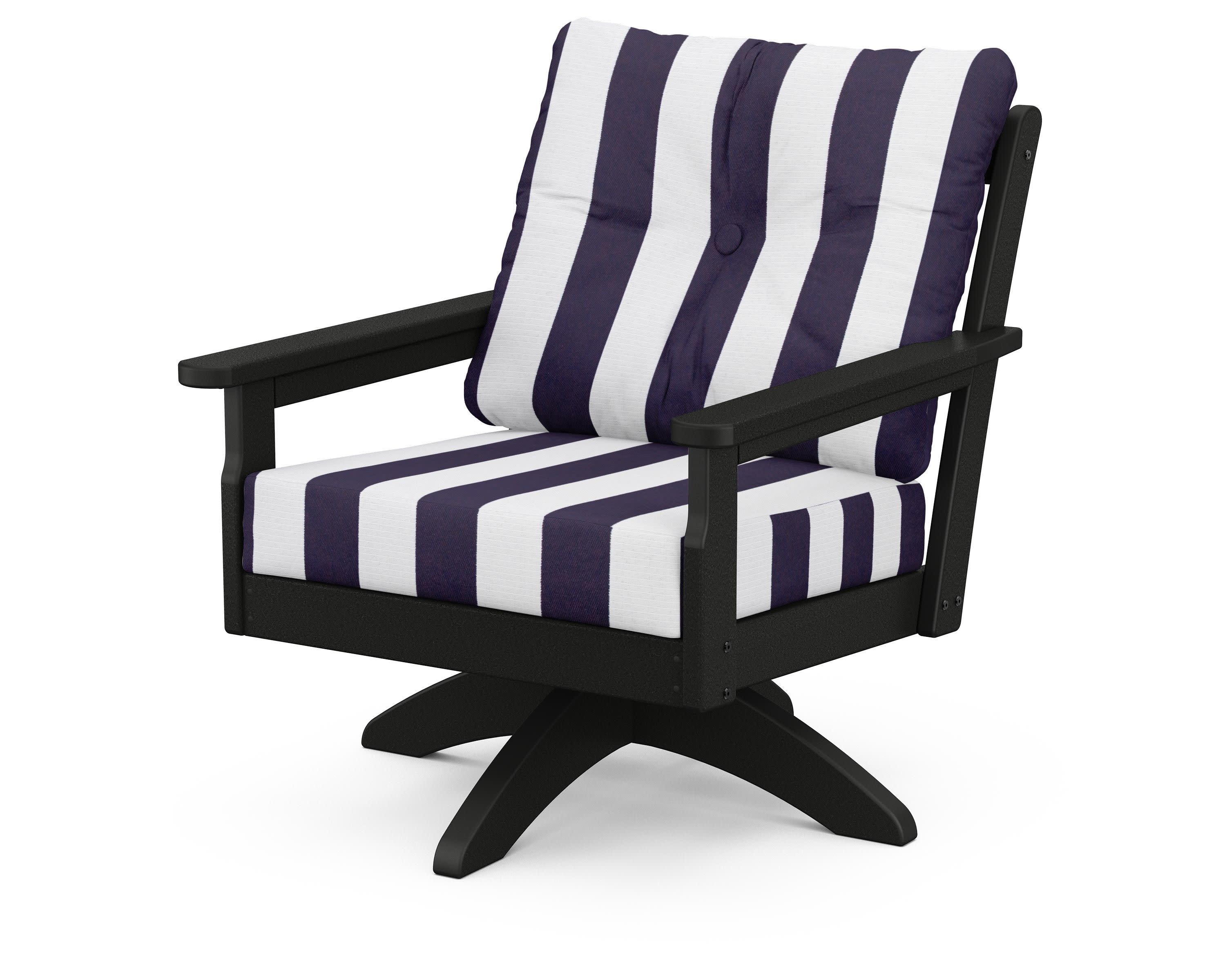 Vineyard Deep Seating Swivel Chair