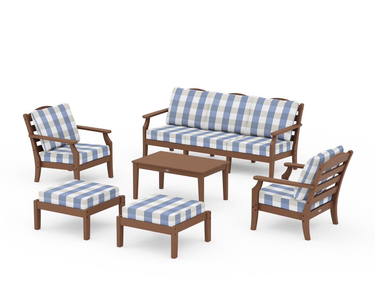 Savannah 6-Piece Lounge Sofa Set