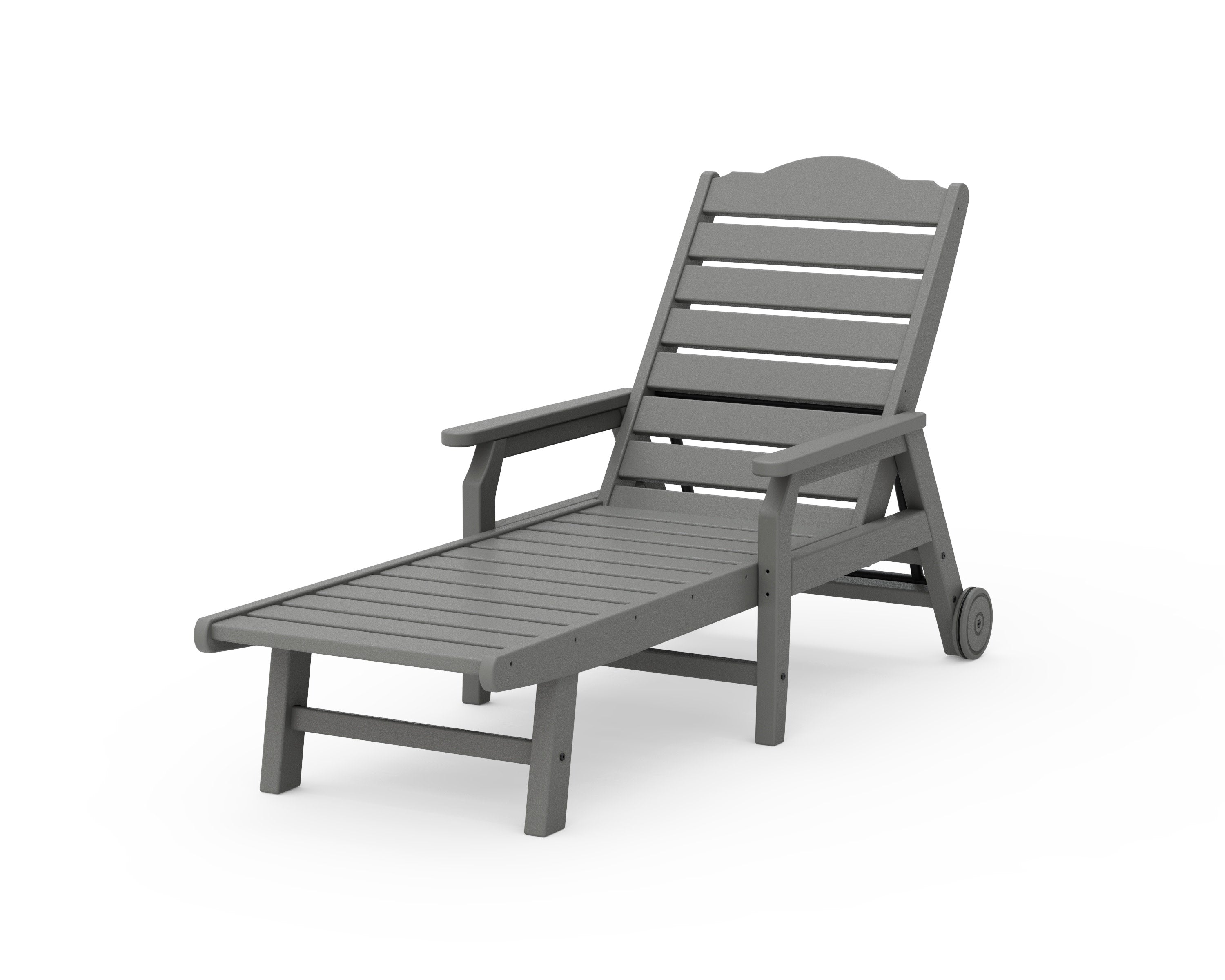 Savannah Chaise with Arms and Wheels