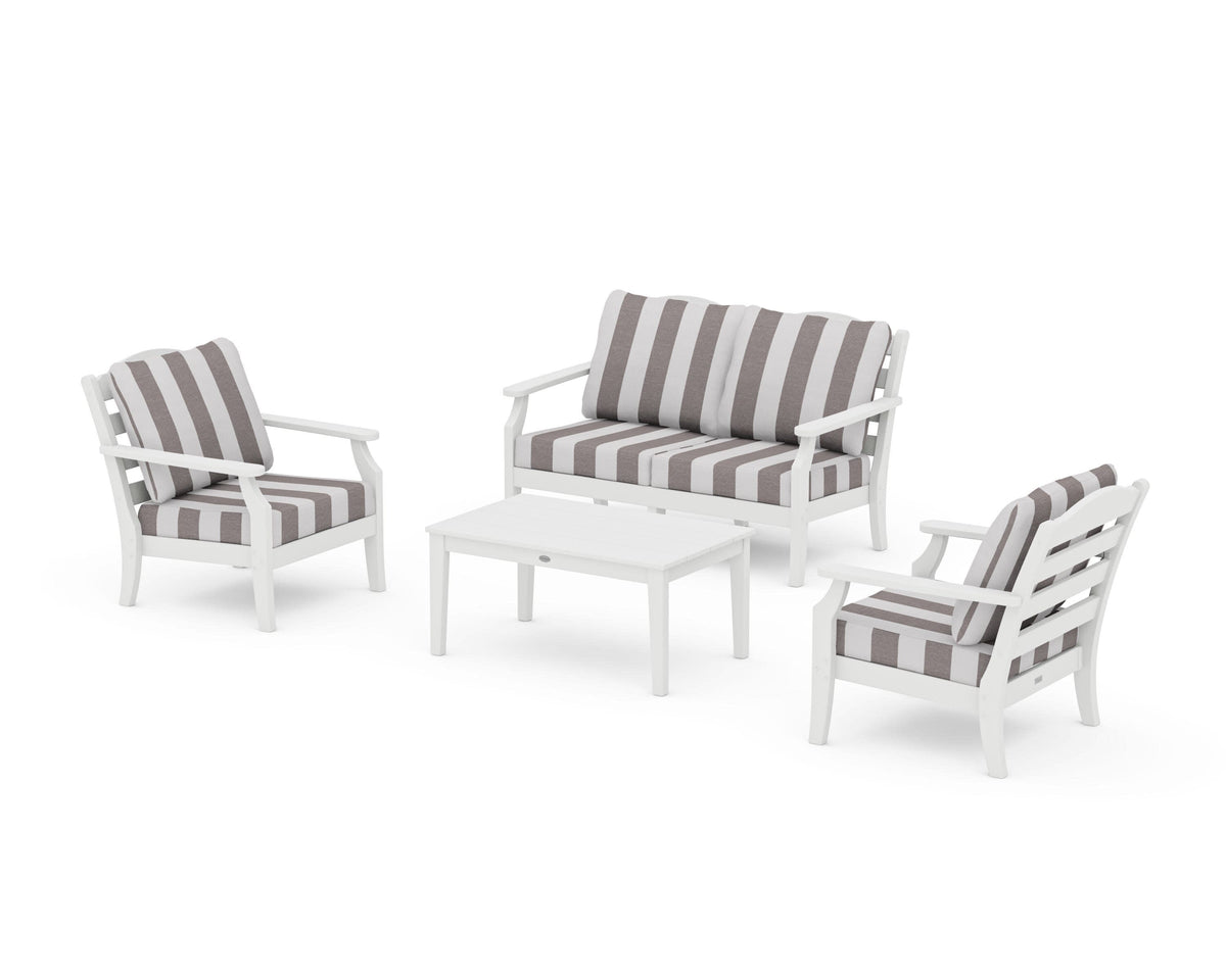 Savannah 4-Piece Deep Seating Set with Loveseat