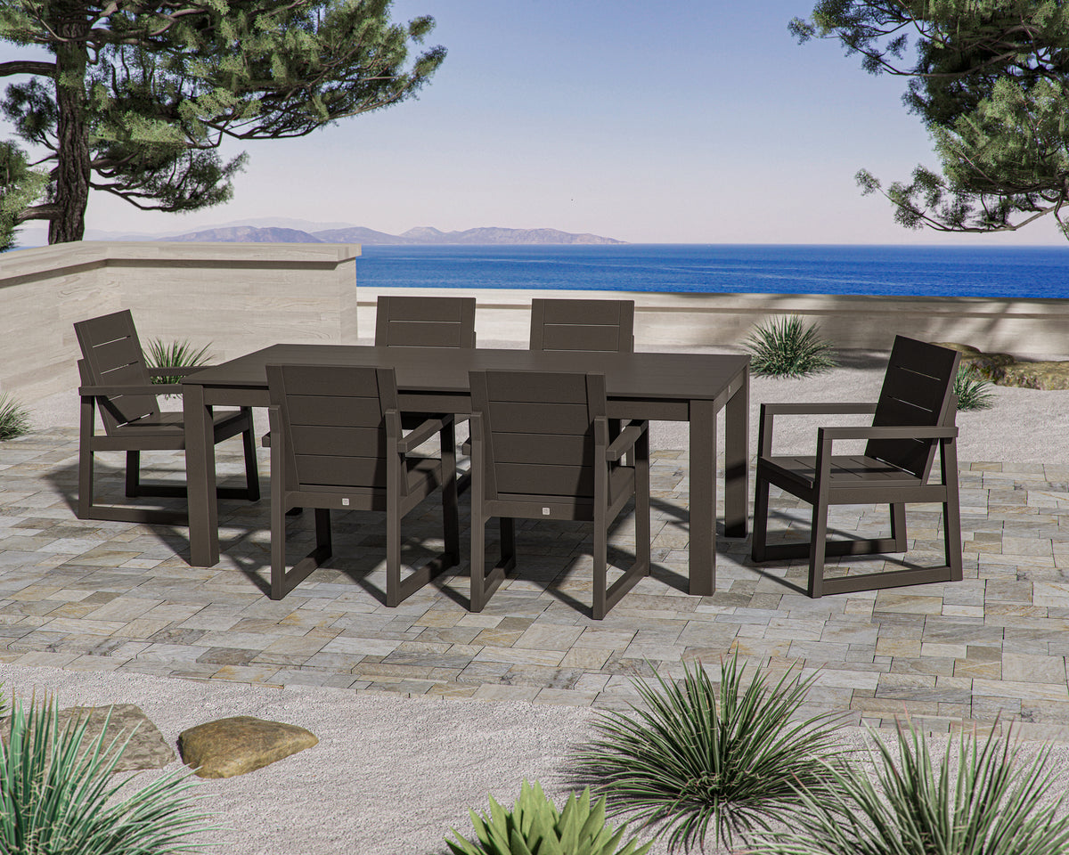 Elevate 7-Piece Parsons Table Dining Set