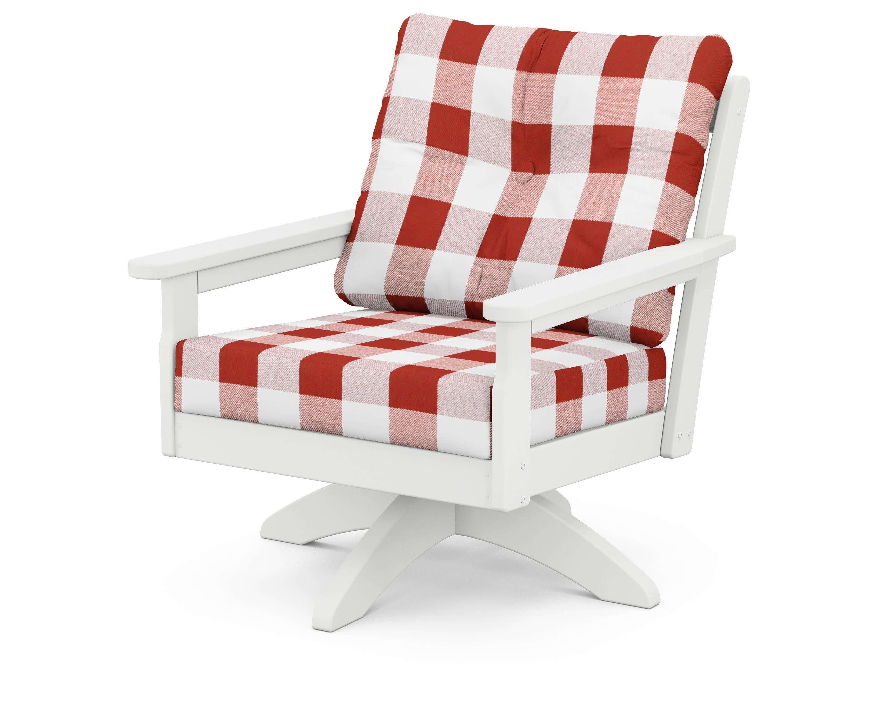 Vineyard Deep Seating Swivel Chair