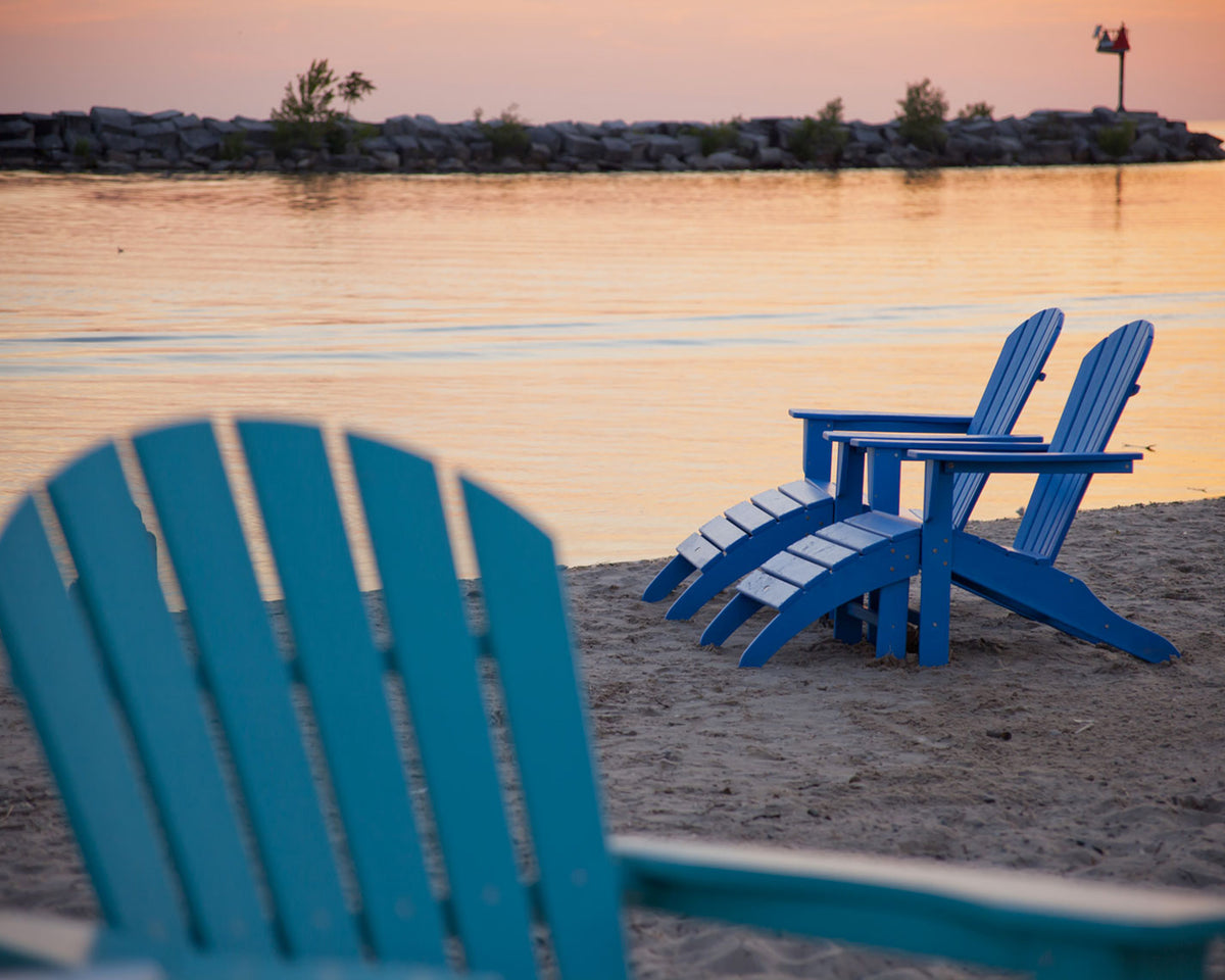South Beach 4-Piece Adirondack Set