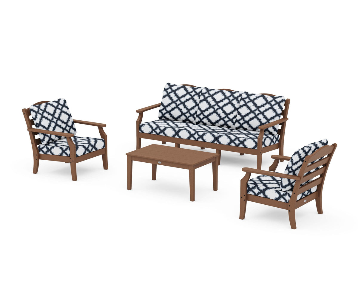 Savannah 4-Piece Deep Seating Set with Sofa