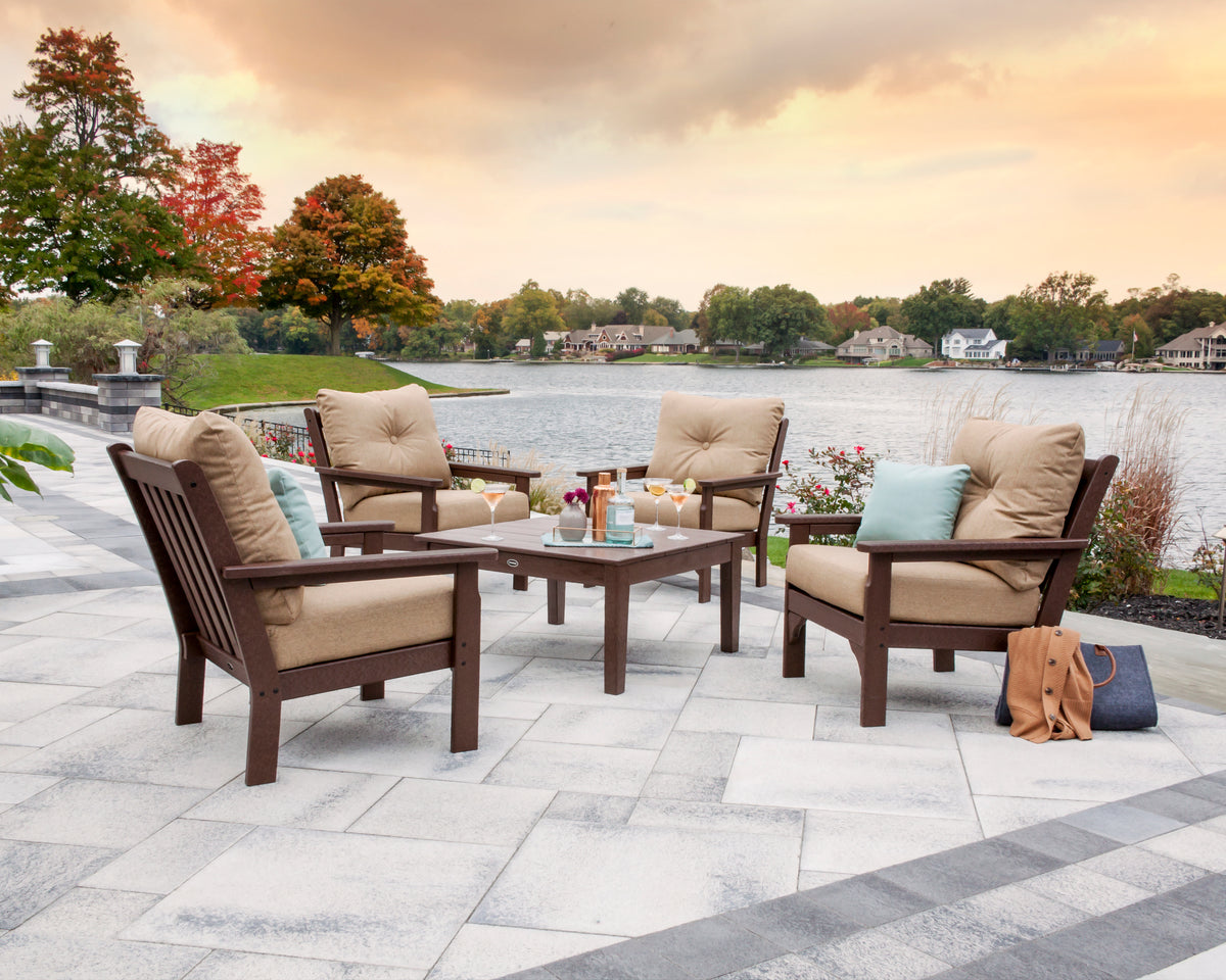 Vineyard 5-Piece Deep Seating Conversation Set