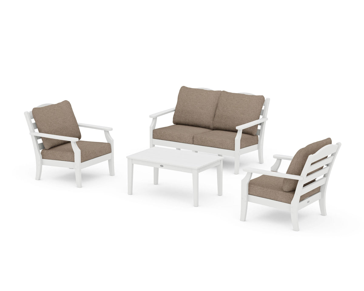 Savannah 4-Piece Deep Seating Set with Loveseat