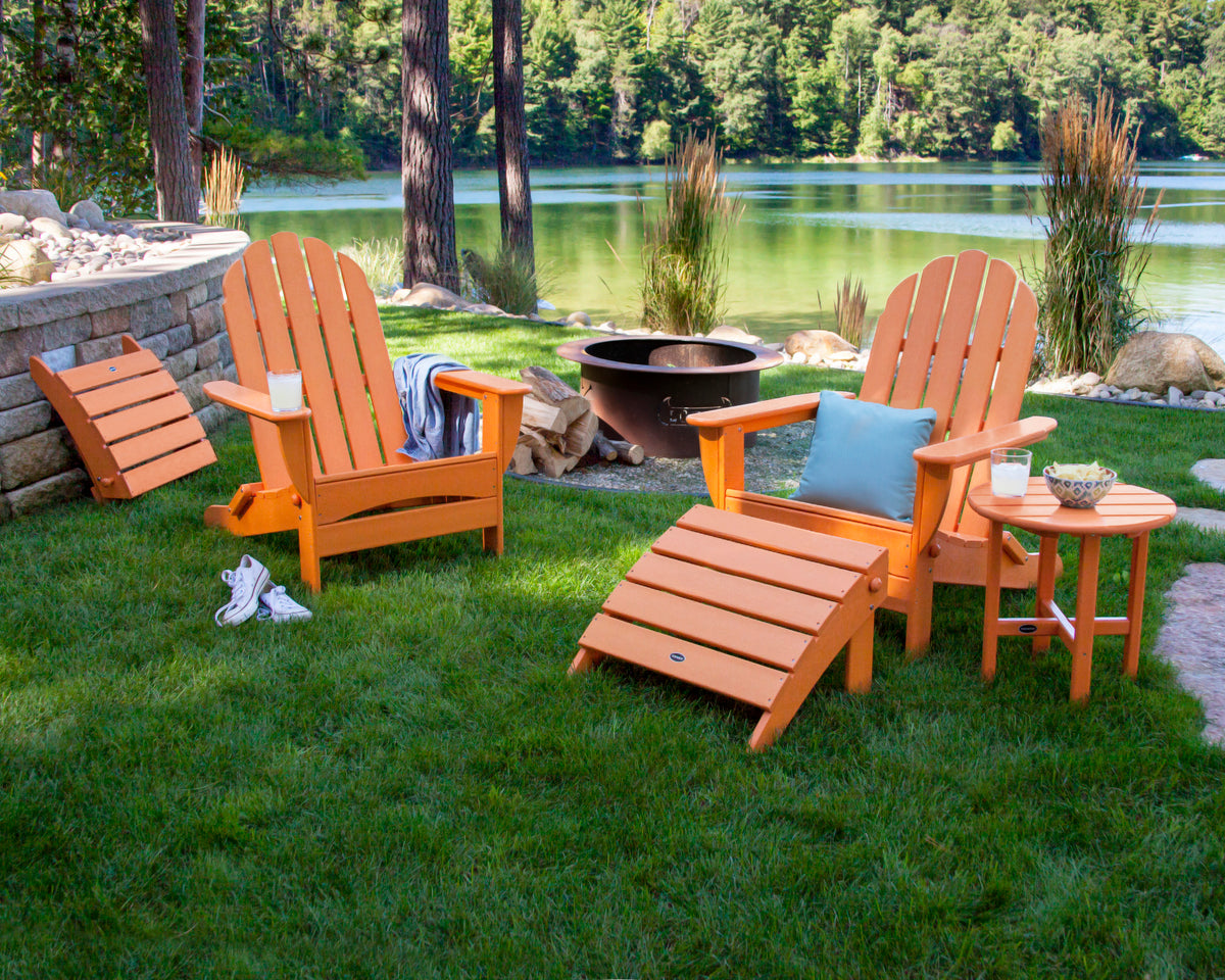 Classic Oversized Adirondack 5-Piece Casual Set