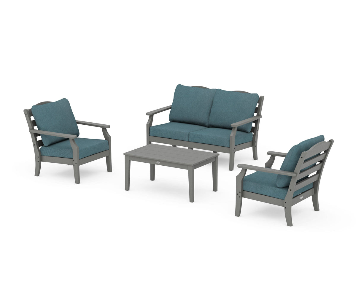 Savannah 4-Piece Deep Seating Set with Loveseat